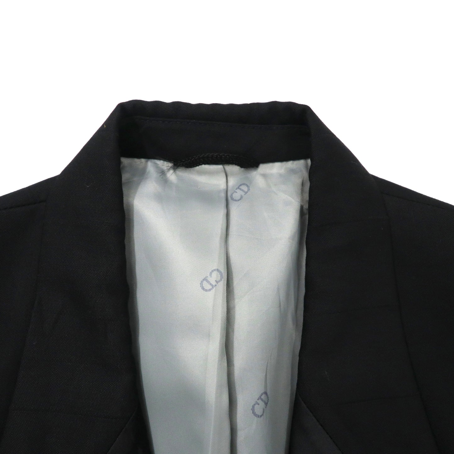 Christian Dior MONSIEUR 1Bテーラードジャケット 37S ブラック ウール オールド USA製