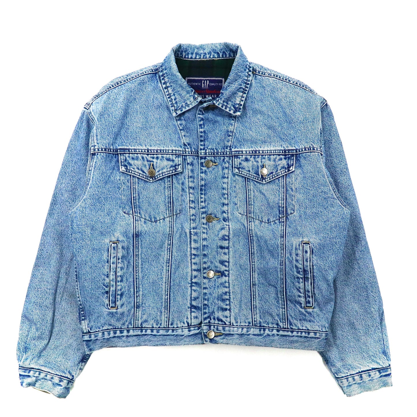 ECサイト 00s ギャップ GAP BLUE JEANS デニム ジャケット M 紺 G