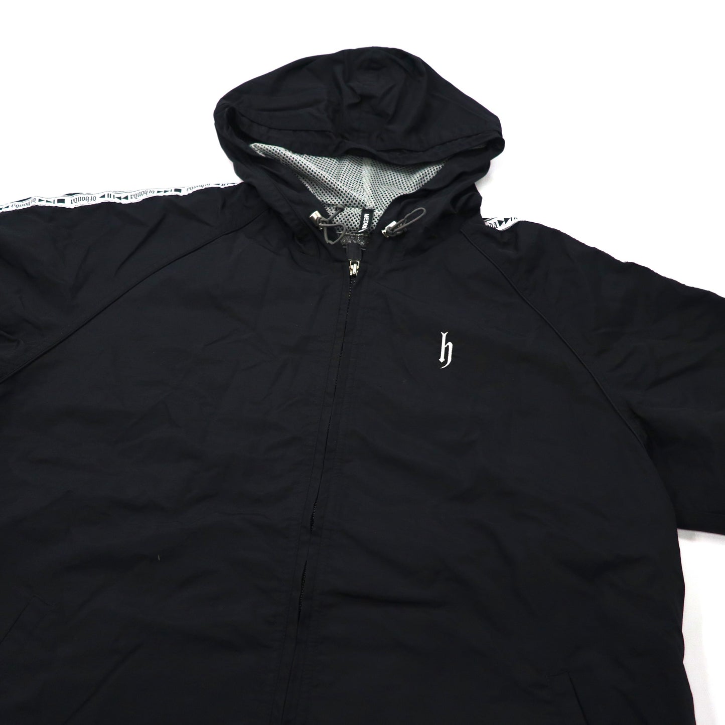 DJ HONDA Windbreaker M Black Sleeve Logo TECH JACKET 90s – 日本然 