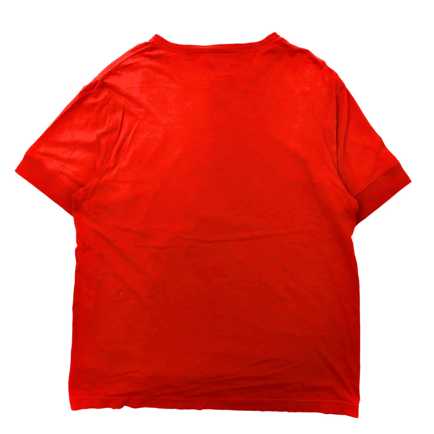 POLO RALPH LAUREN ヘンリーネックTシャツ XL オレンジ コットン ビッグサイズ