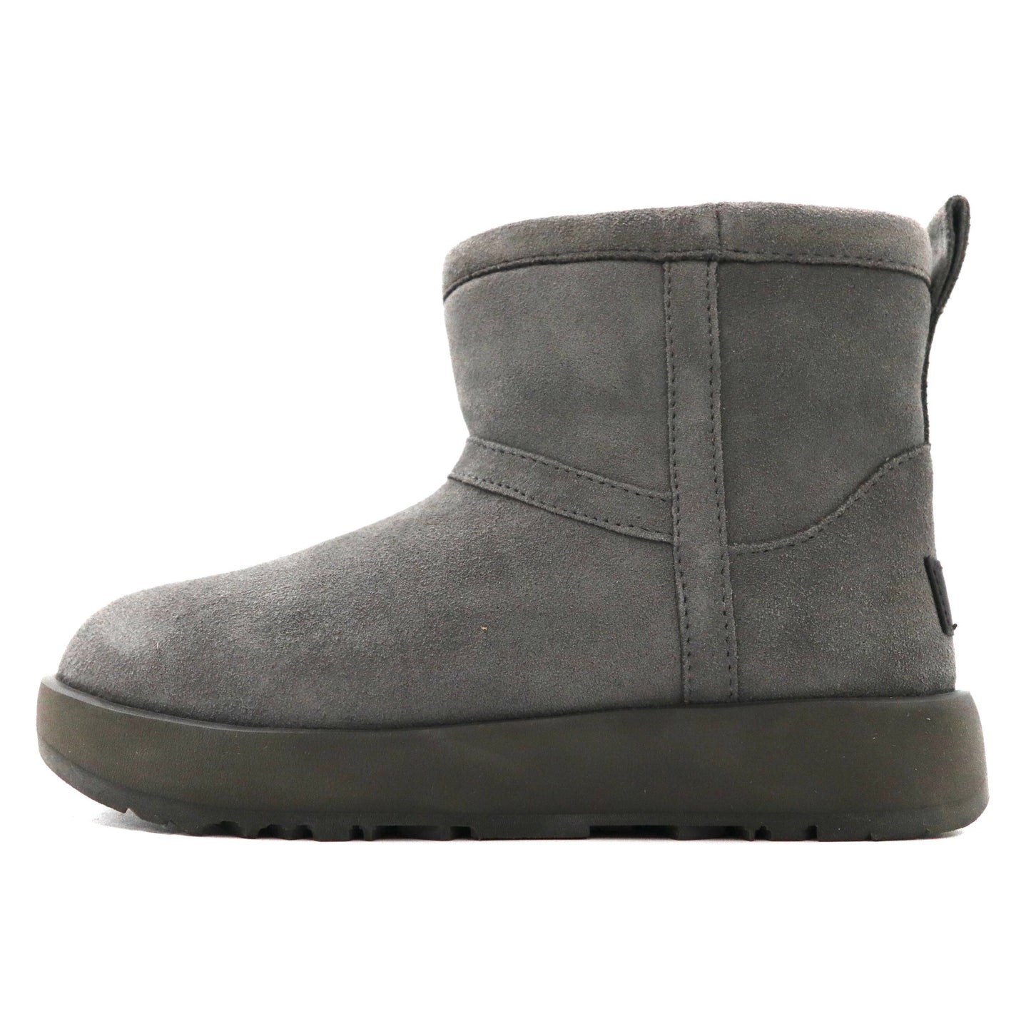 UGG Short Mouton Boots US5 Gray Sheep Leather VIBRAM Sole