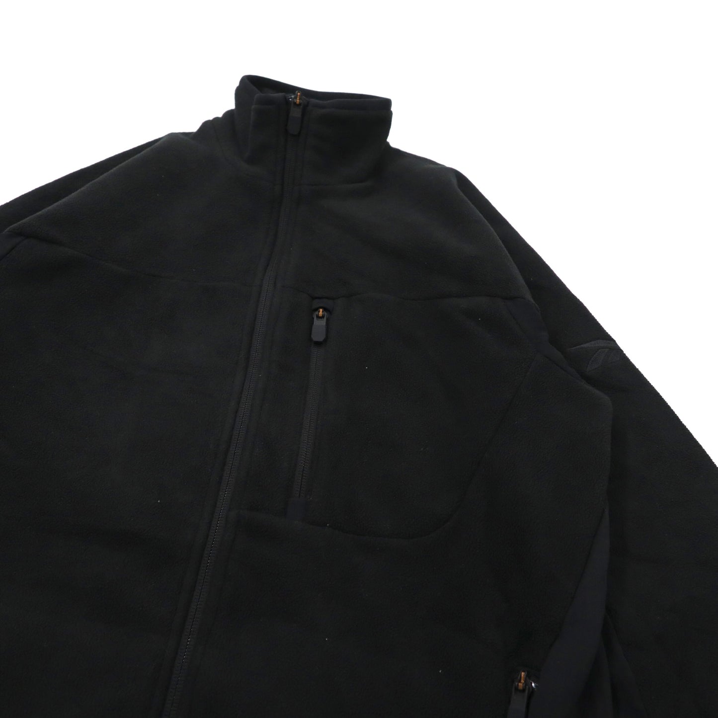 Reebok フリースジャケット M ブラック ポリエステル DMX TR FL Jacket GJ3738 2020年モデル