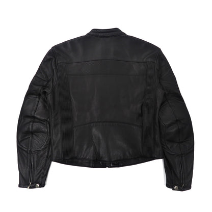 HARLEY DAVIDSON Riders Jacket L Black Perforated Leather – 日本然 