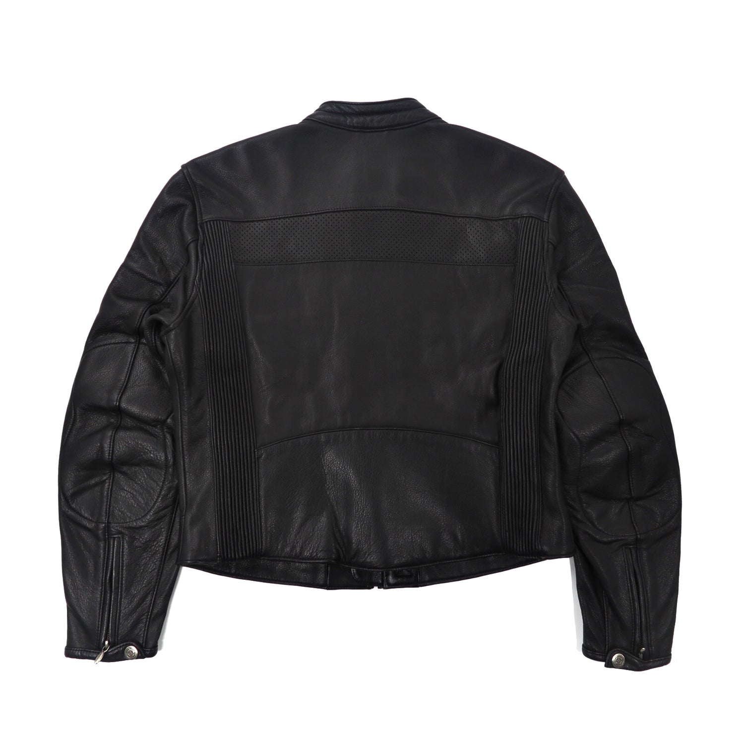 Harley Davidson Riders Jacket L Black Punching Leather – 日本然リトテ