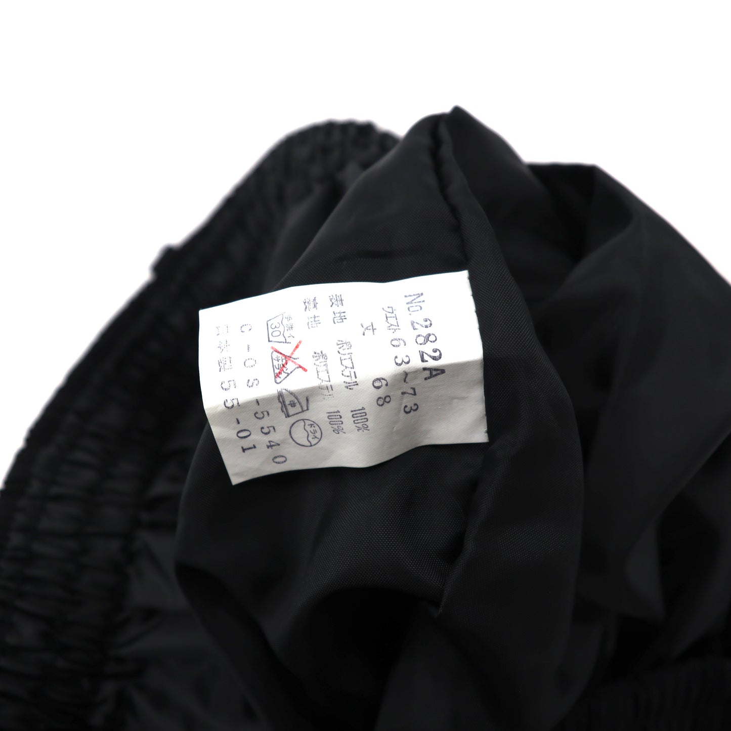 プリーツスカート F ブラック ポリエステル 日本製
