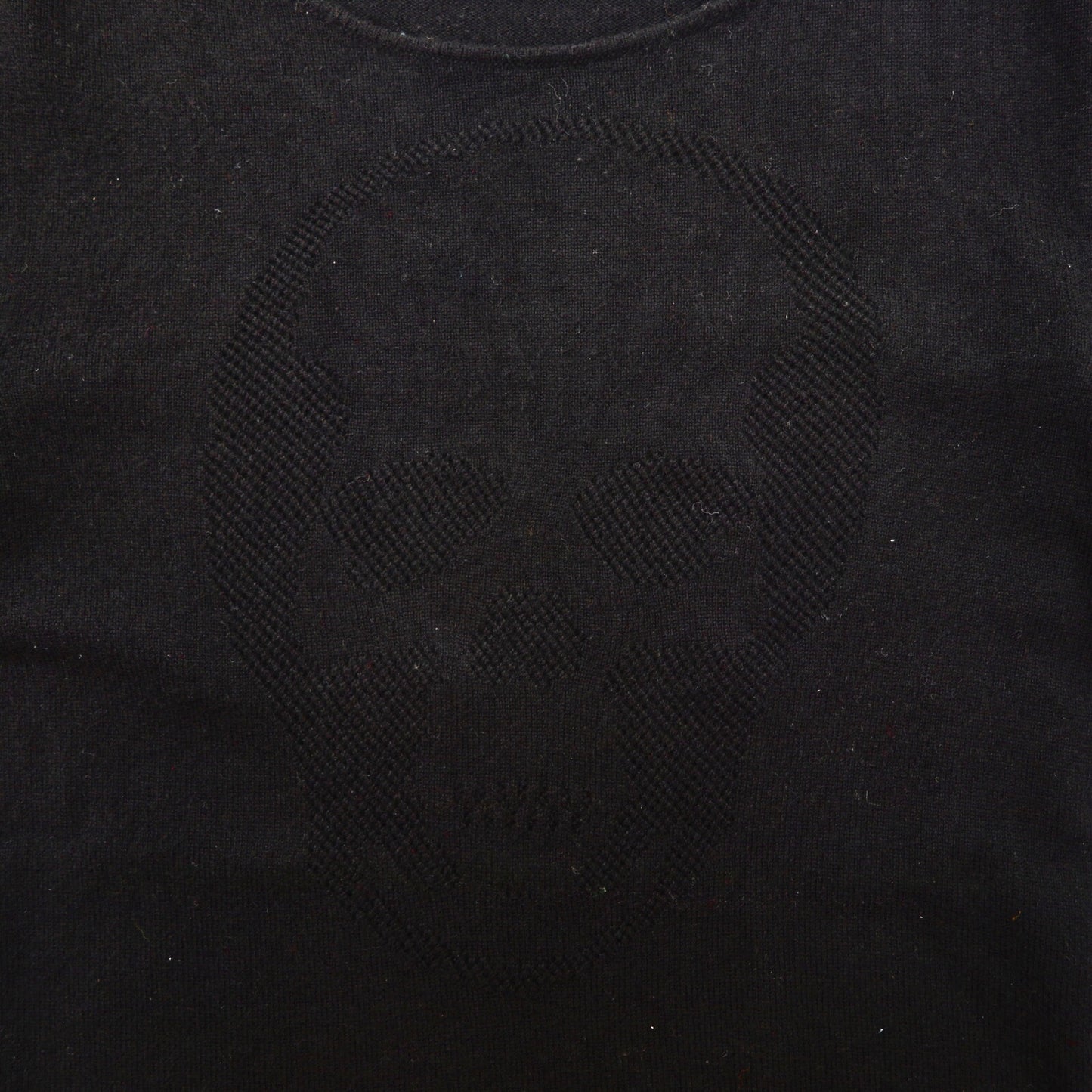 lucien pellat-finet ニットセーター S ブラック ウール スカル