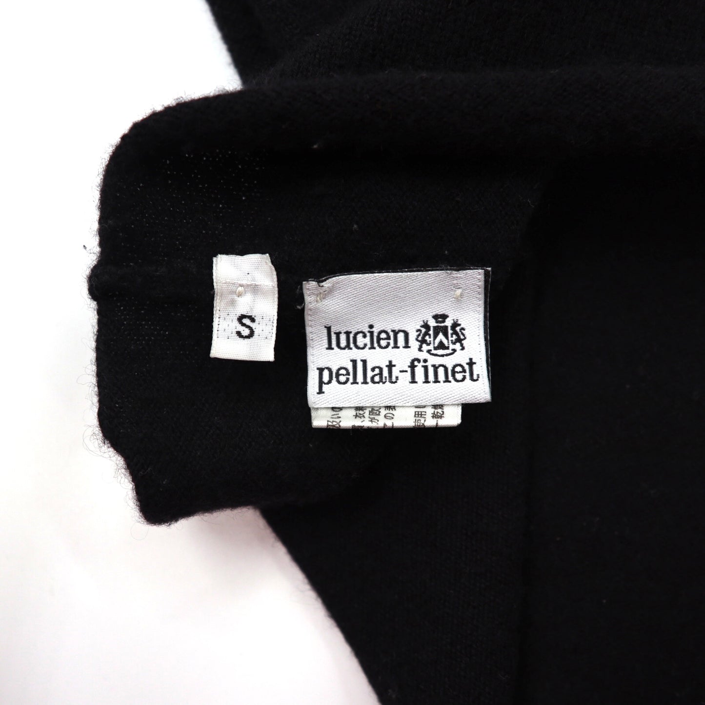 lucien pellat-finet ニットセーター S ブラック ウール スカル