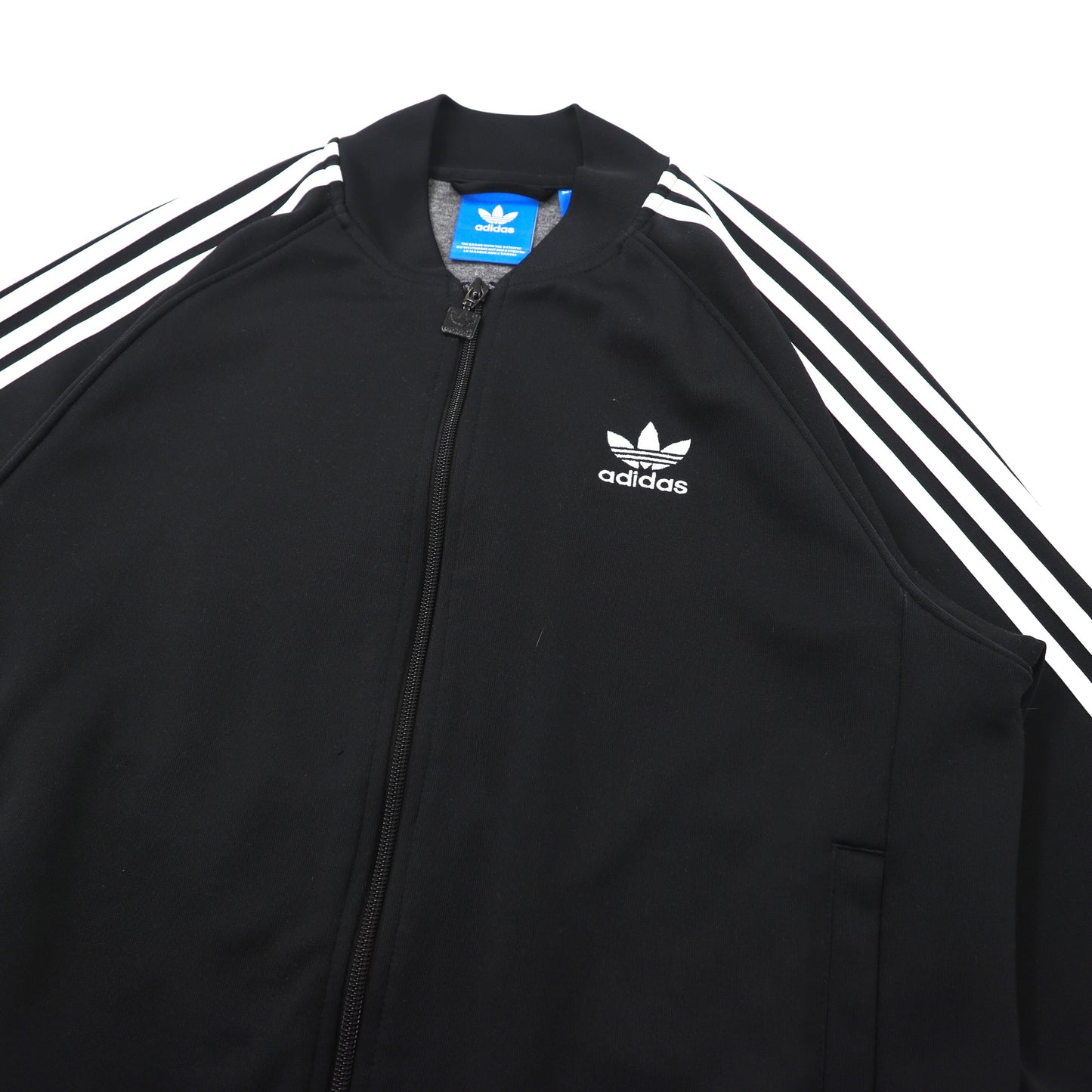 Adidas Originals Track Jacket Setup L Black Trofoil Logo 3 Striped