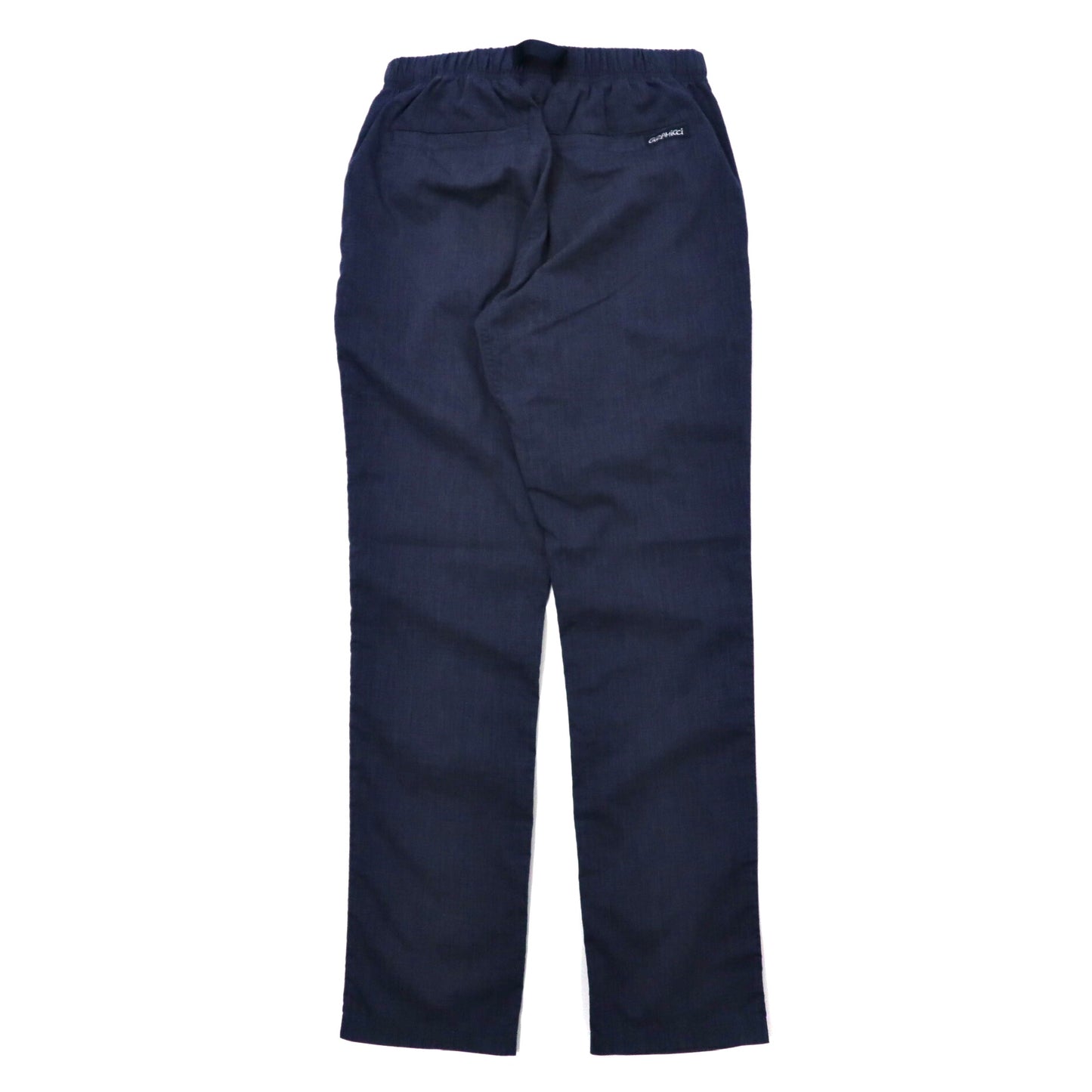 GRAMICCI Dry Stretch Narrow Pants S Navy Polyester Linen Mixed GMP