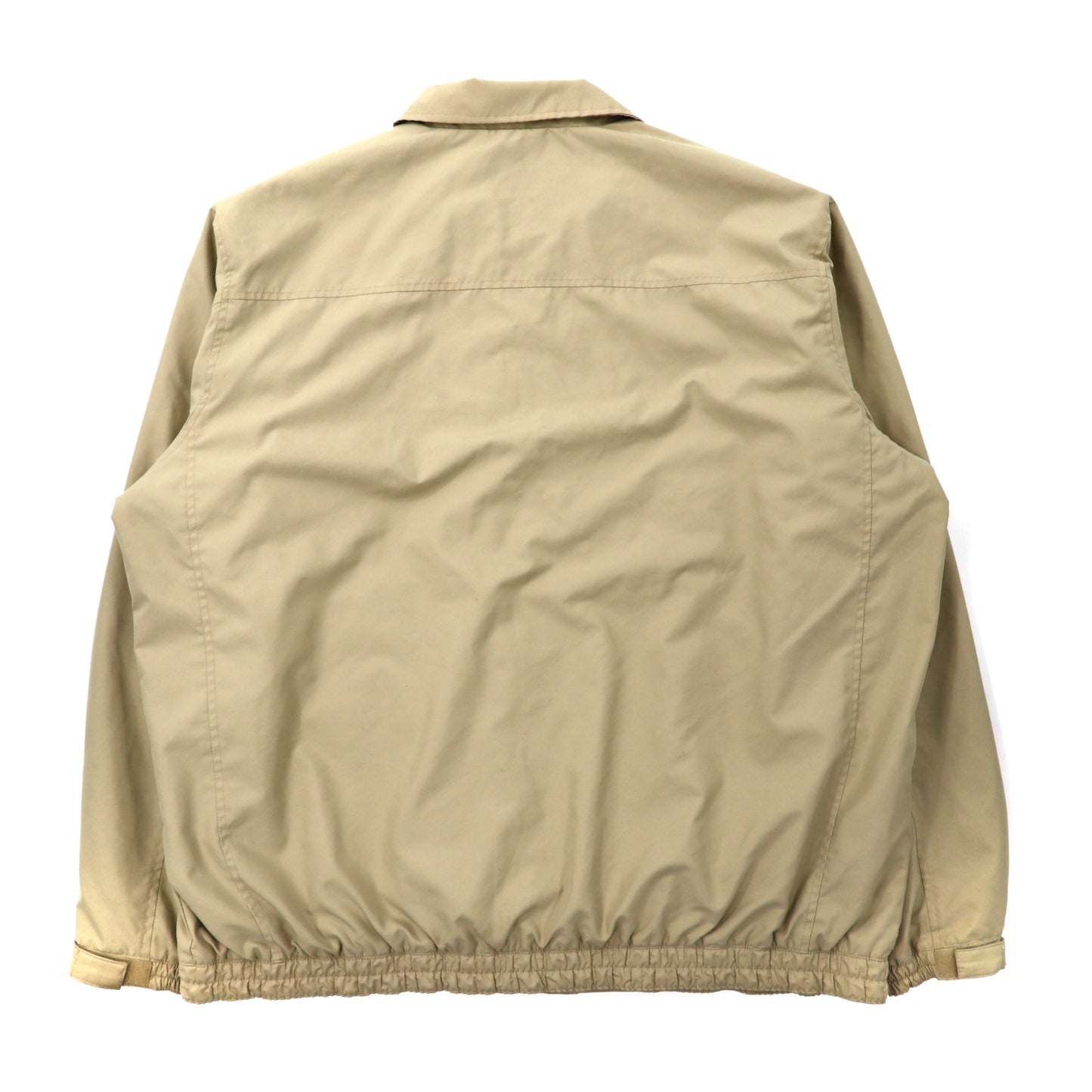 CHAPS Swing Top Harrington Jacket 2XLT Beige Polyester Big Size