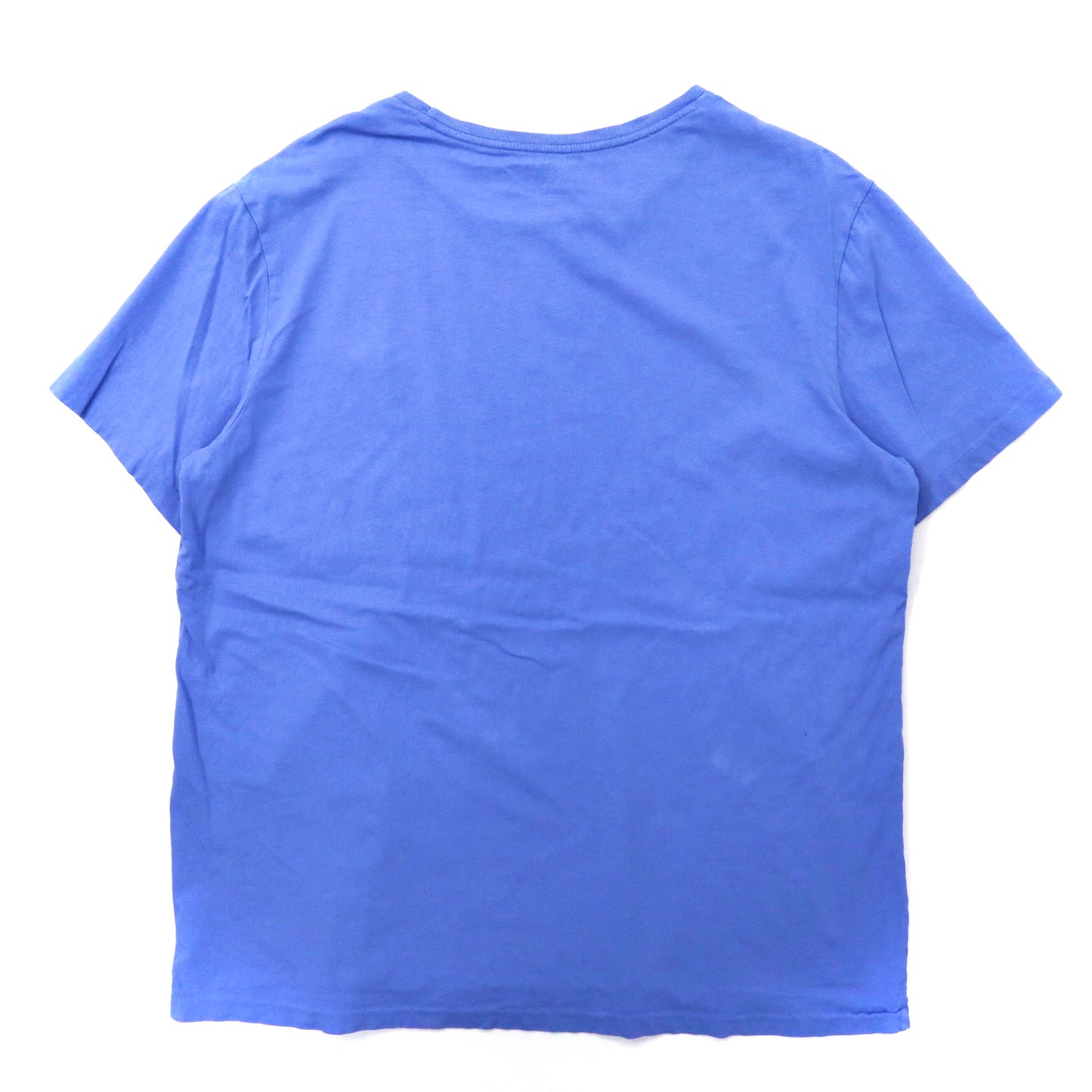 POLO RALPH LAUREN ビッグサイズTシャツ XL ブルー コットン スモールポニー刺繍