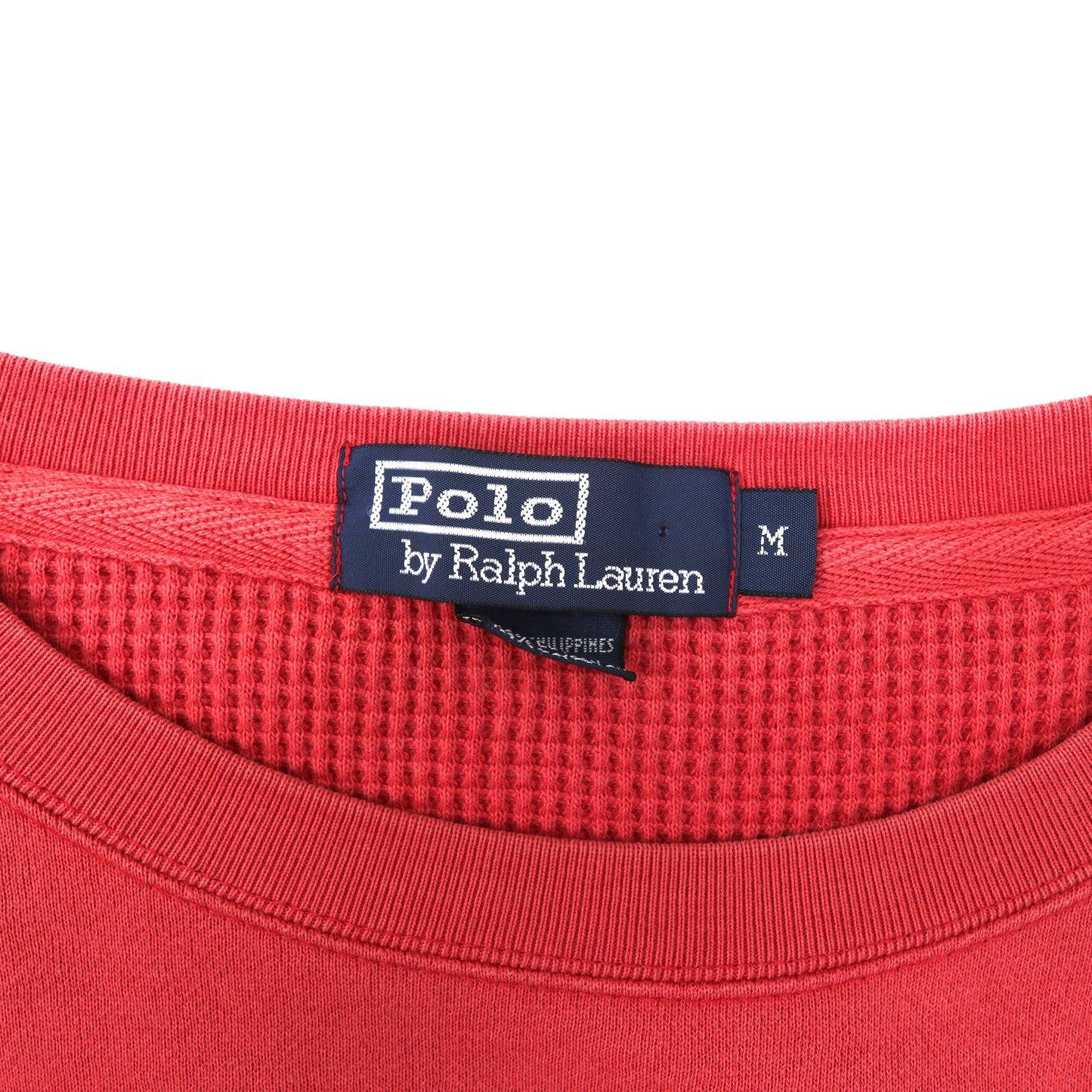 Polo by Ralph Lauren クルーネックスウェット M ピンク コットン ビッグサイズ スモールポニー刺繍