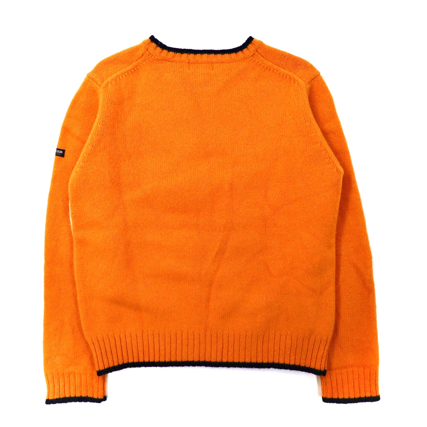 SINA COVA CREWNECK Knit Sweater Free Yellow Wool Anchor