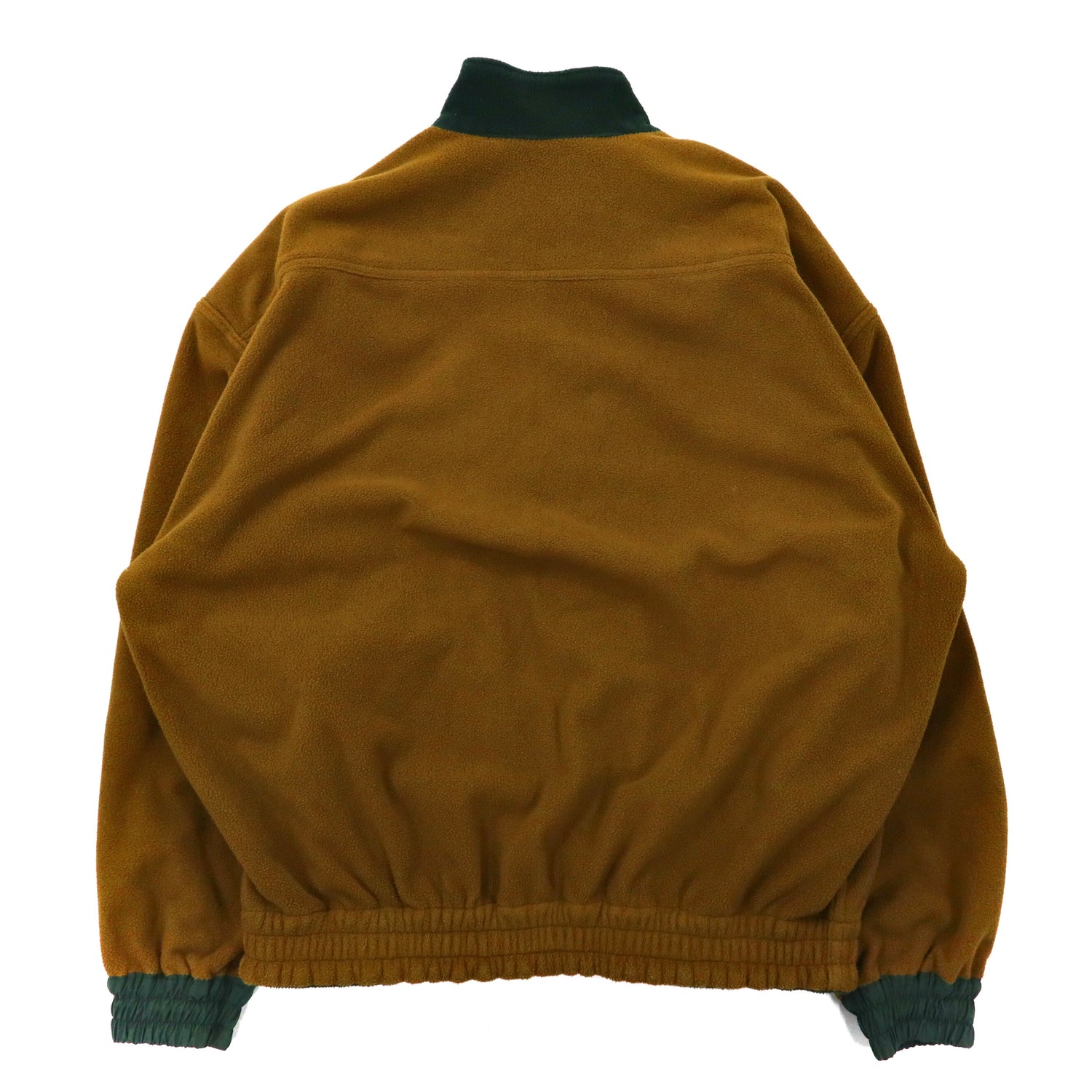 DUNHILL SPORT Nylon Switching Fleece Jacket Reversible L Green 