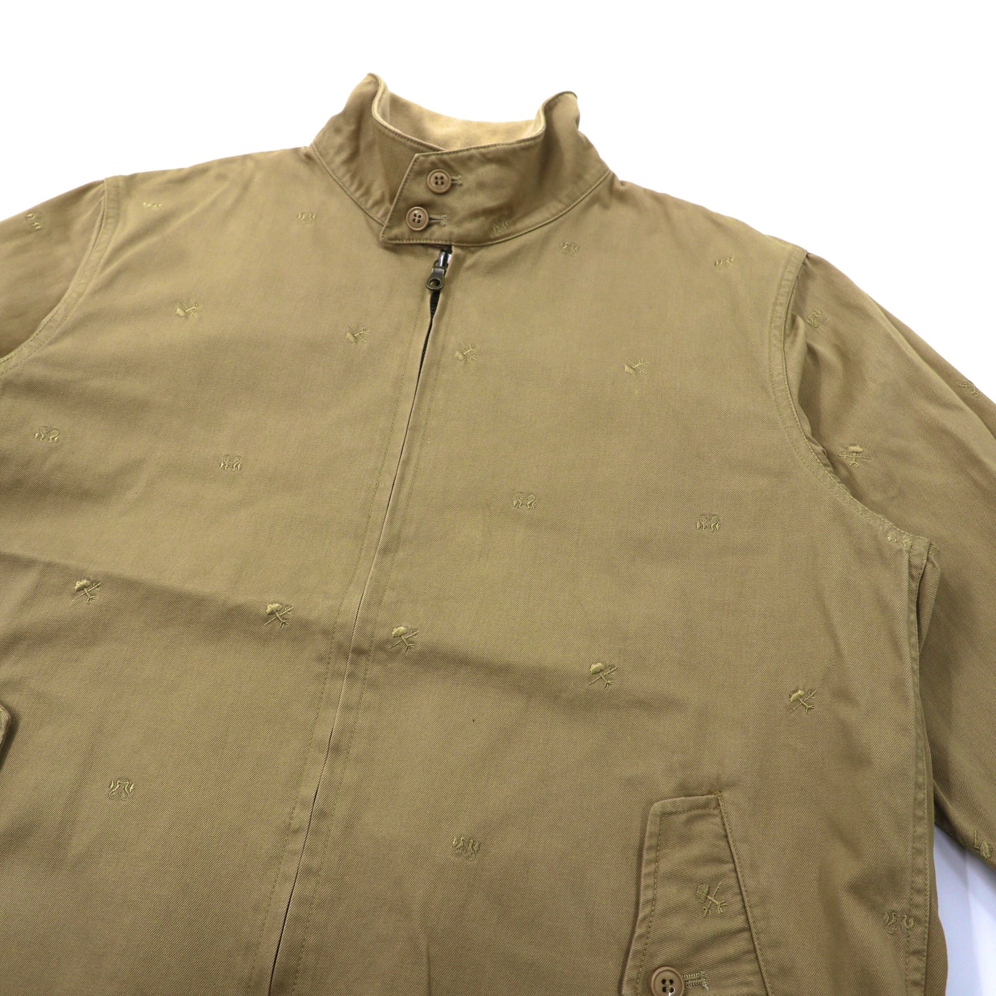 McGREGOR Swing Top Harrington Jacket 3 Beige Cotton Lining CHECKED