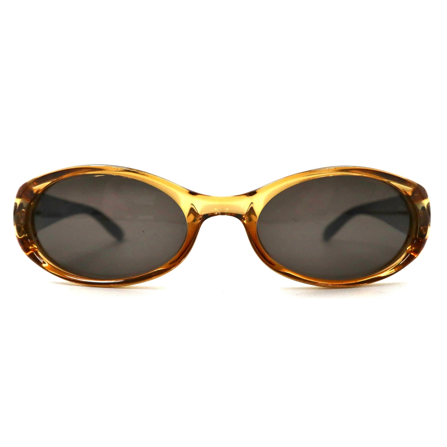 GUCCI Sunglasses Oval Gold Self Lame 120 GG2457/S E4K 54⬜︎19 