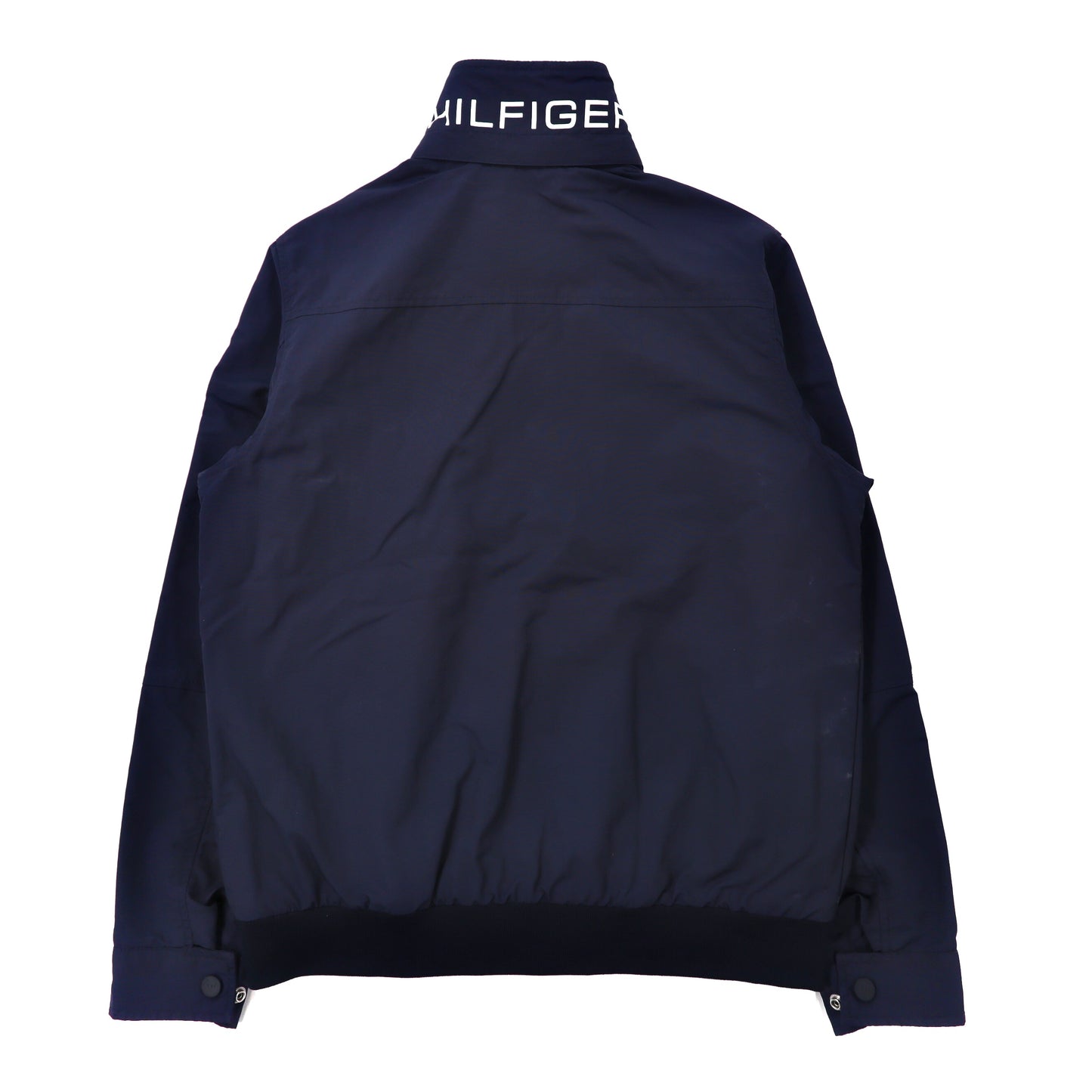 TOMMY HILFIGER Sailing Jacket M Navy Nylon Logo Embroidery – 日本