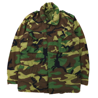 US Army M65 Military Field Jacket M Khaki Camouflage General Zip