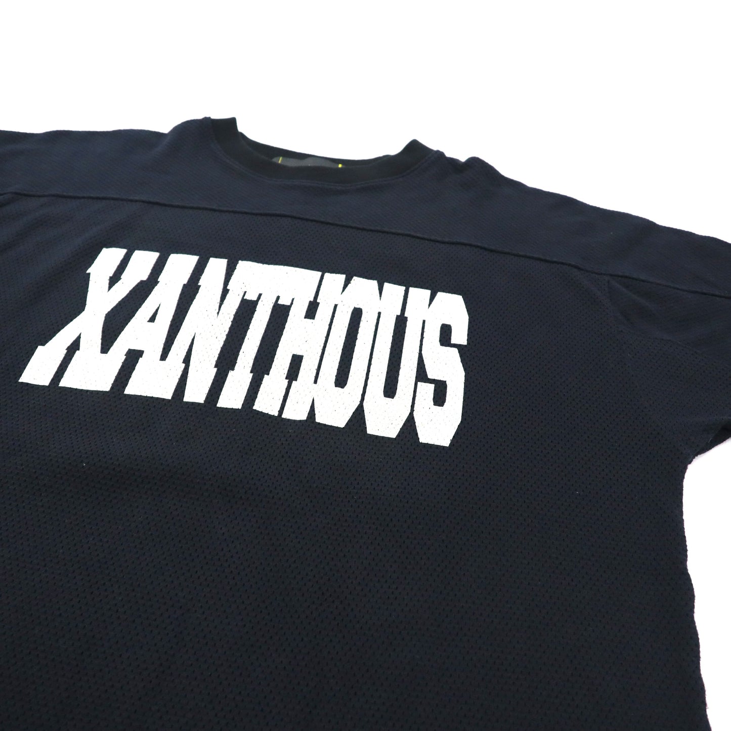 XANTHOUS T.C ゲームシャツ 2 ブラック ロゴプリント ナンバリング ビッグサイズ 00年代 日本製