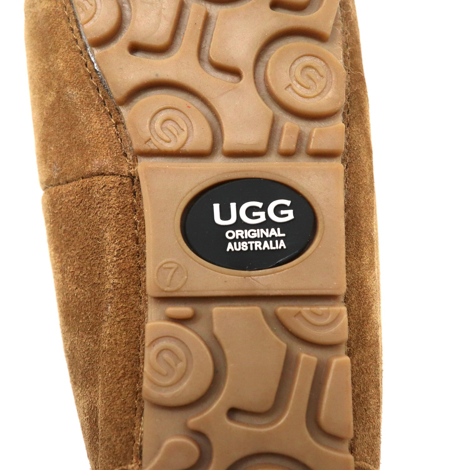 UGG モカシンシューズ 24cm ベージュ DAKOTA ダコタ ムートン スエード