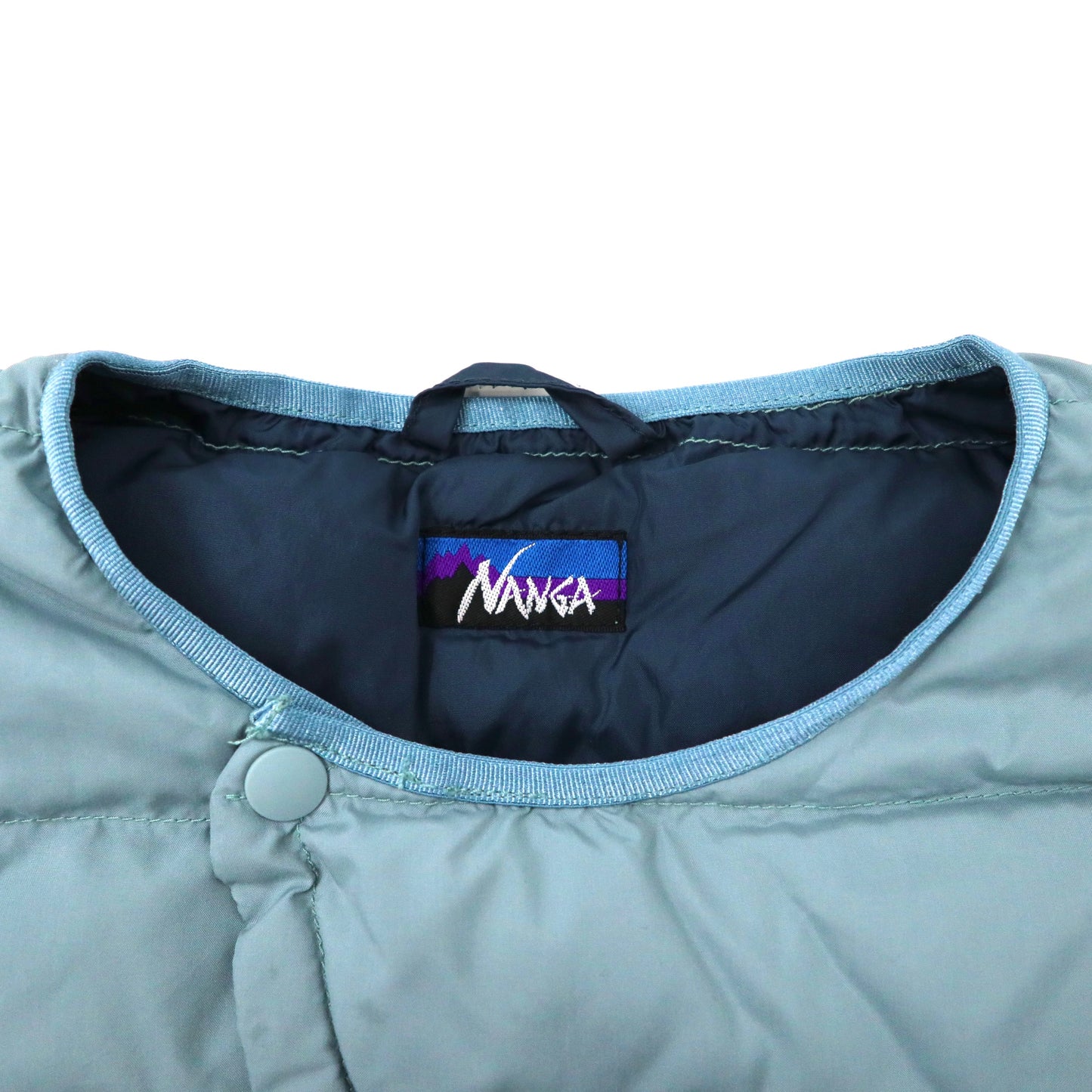 NANGA Inner Puffer Jacket M Blue Inner Down Jacket Poliester Loftman