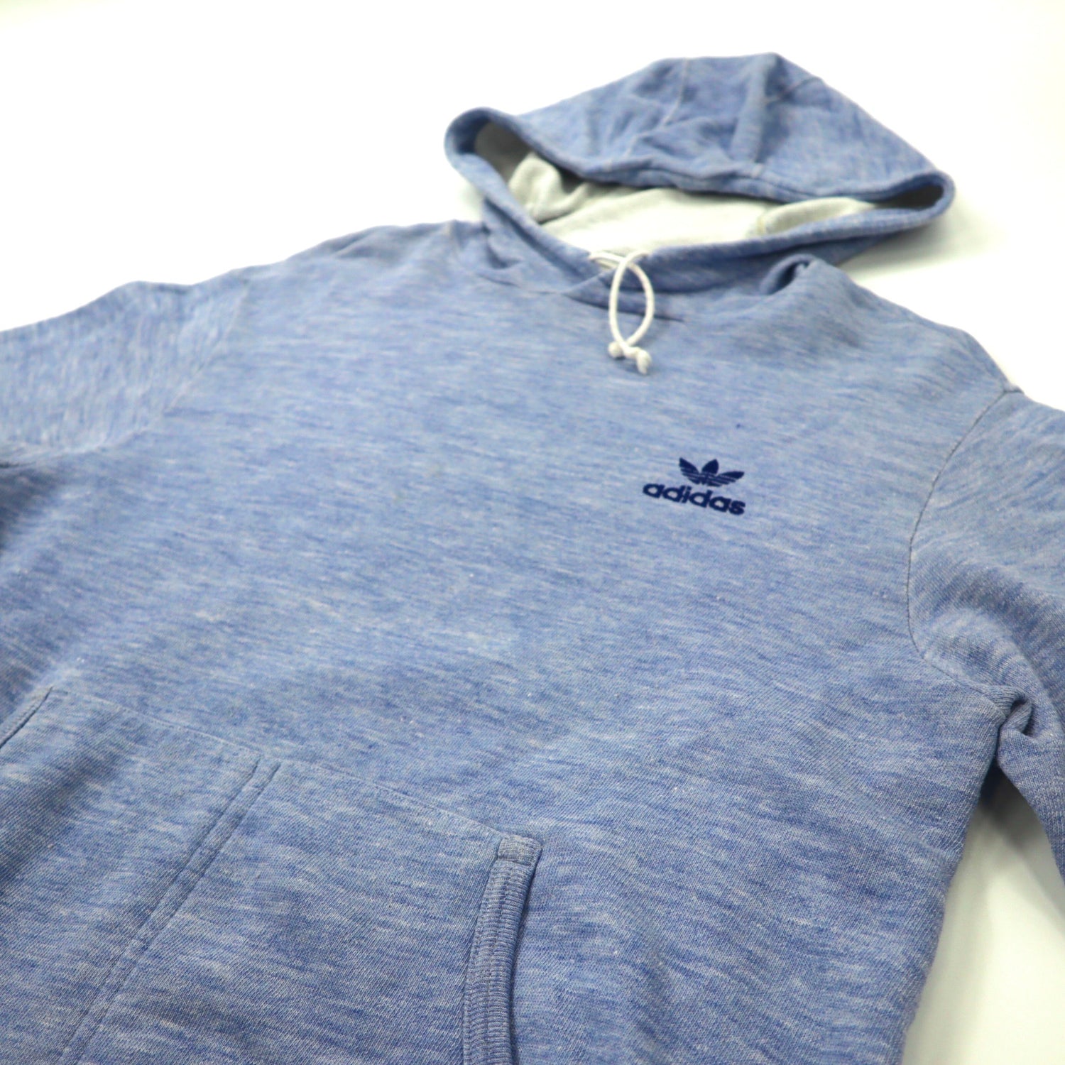 adidas hoodie L Blue Trefoil Logo 60's West German – 日本然リトテ