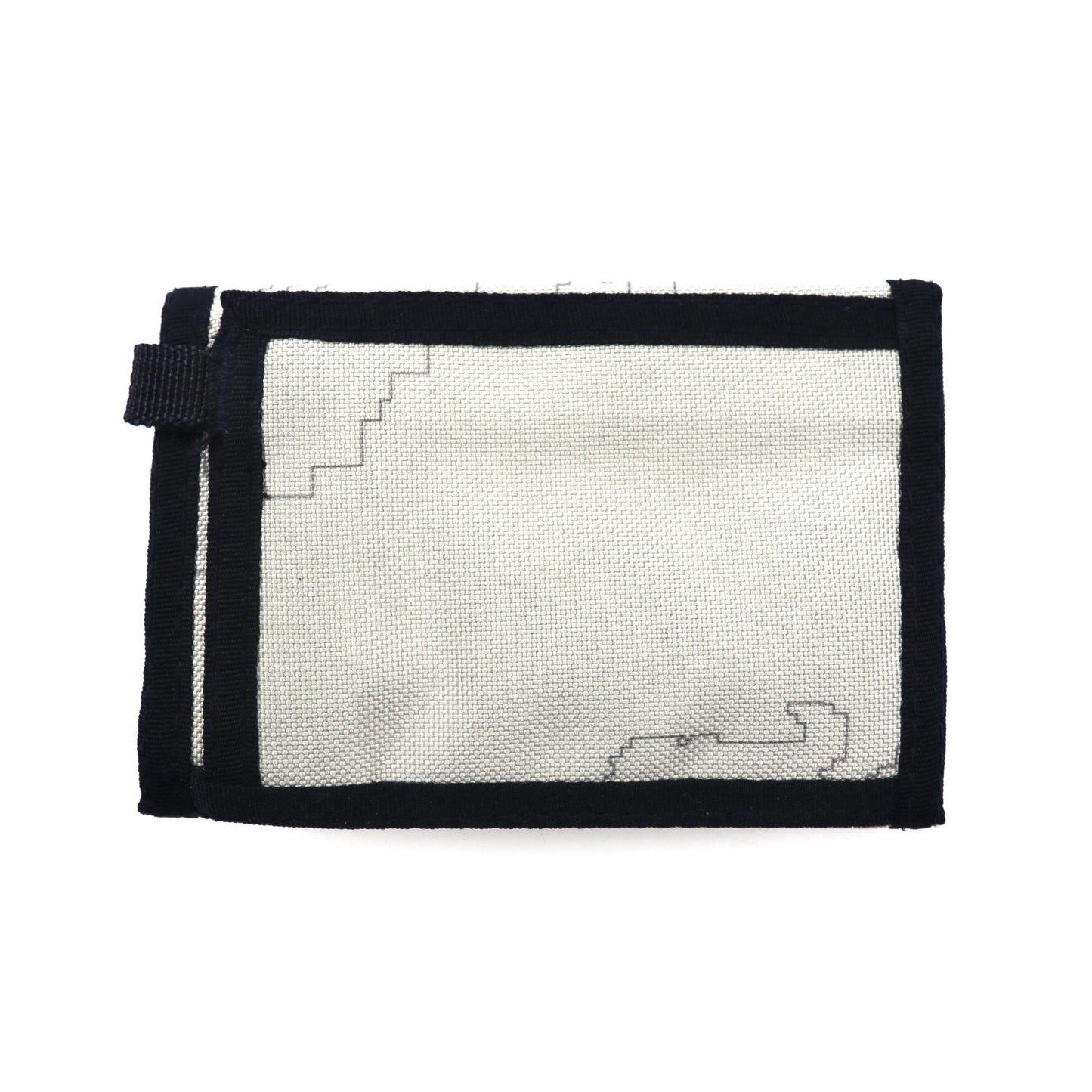 STUSSY 3 -fold wallet gray magic tape dark blue tag 90s – 日本然リトテ