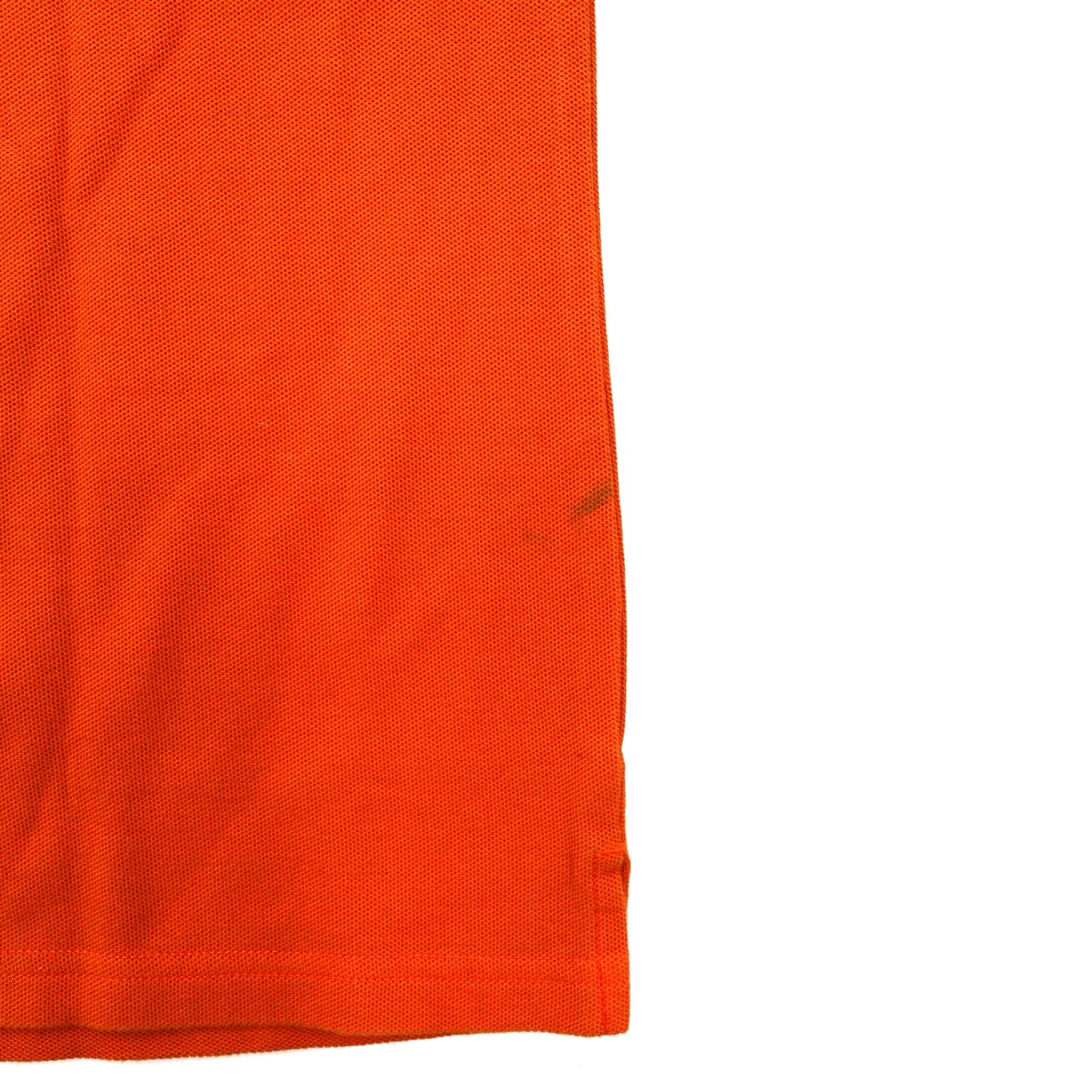 BURBERRY BLACK LABEL ポロシャツ 3 オレンジ コットン スモールロゴ刺繍
