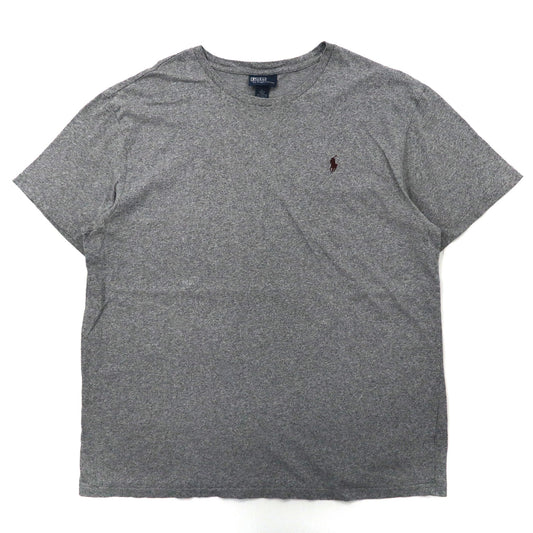 Polo by Ralph Lauren ビッグサイズTシャツ XL グレー コットン スモールポニー刺繍