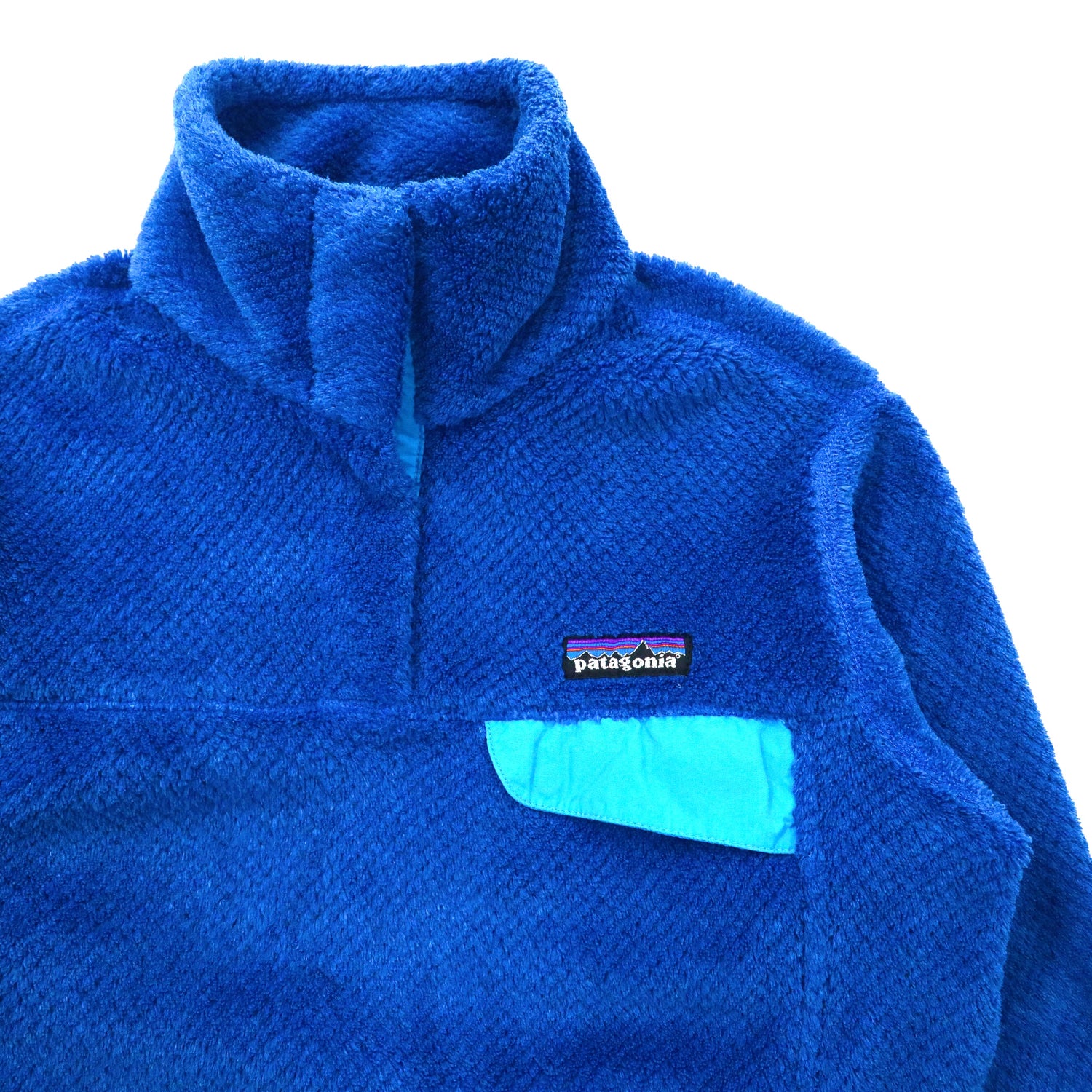 PATAGONIA FLEECE Retool Snap T S Blue Polyester RE-TOOL SNAP T