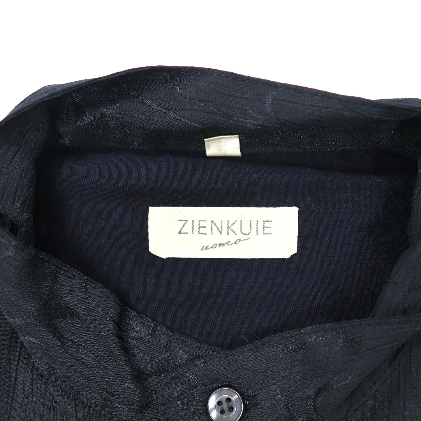 ZIEKUIE 半袖デザインシャツ F ブラック ポリエステル 日本製