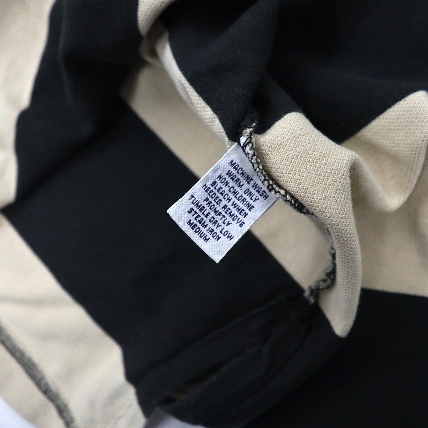 POLO SPORT RALPH LAUREN ビッグサイズ ポロシャツ L ブラック ボーダー コットン ワンポイントロゴ刺繍