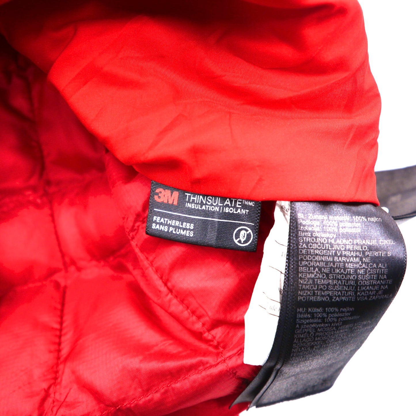 Marmot インサレーションジャケット S レッド ナイロン