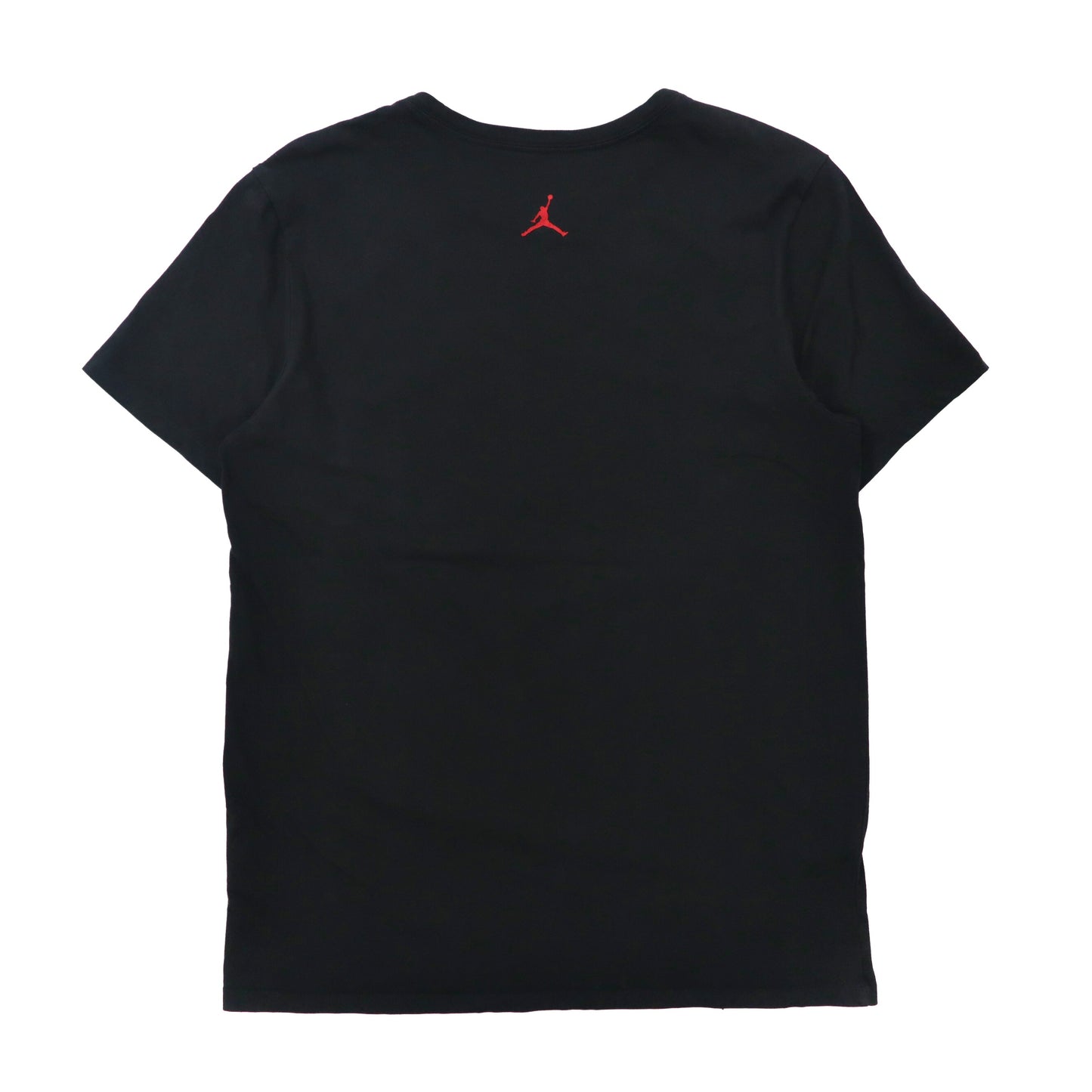 JORDAN BRAND ( NIKE ) ロゴプリントTシャツ L ブラック コットン JUMP MAN