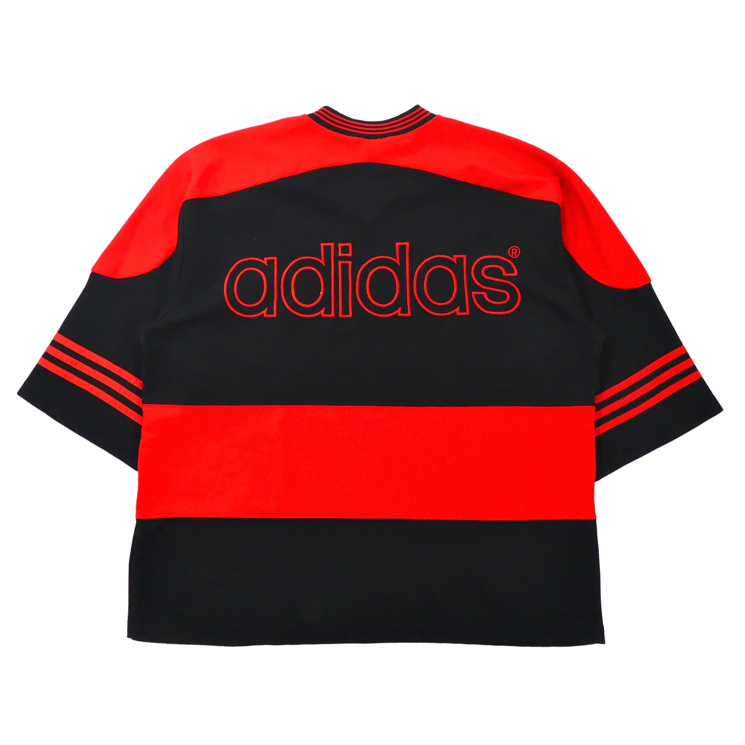 Adidas Big Size Game Shirt XL Black Polyester Trefoil Logo