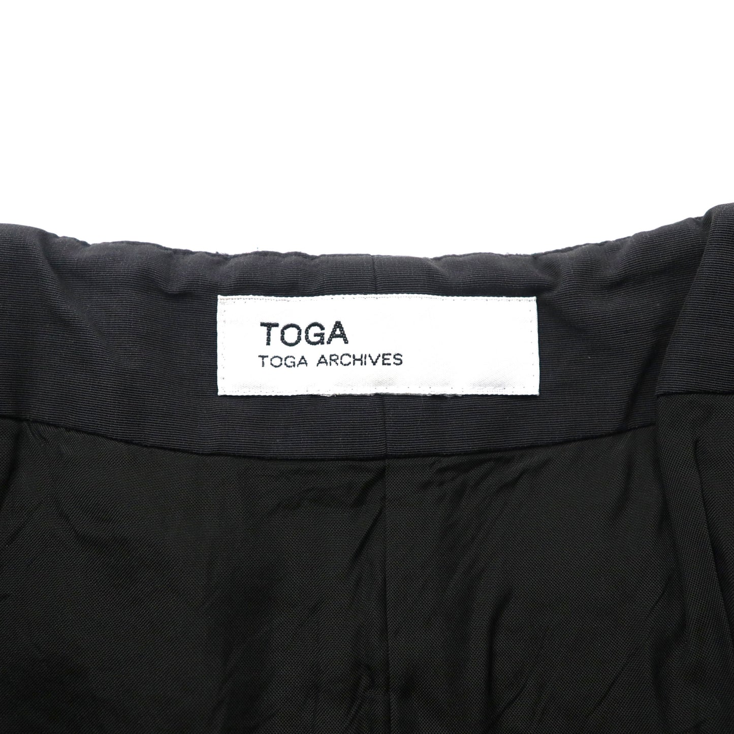 TOGA ARCHIVES Zip Design Skirt L Black Wool – 日本然リトテ