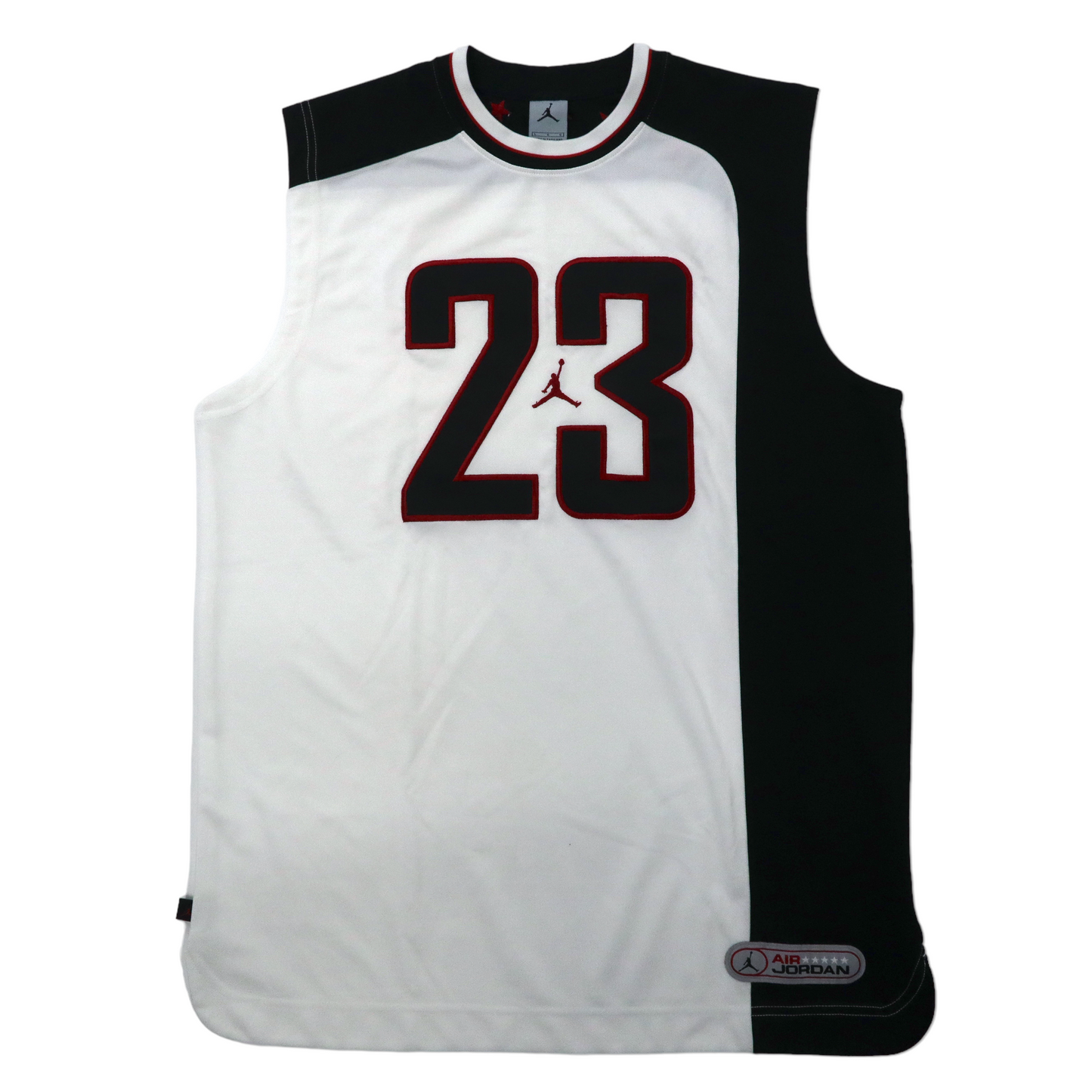 JORDAN BRAND (NIKE) Big Size Game Shirt Basketball Tank Top L White  Polyester Numbers 23 Air Jordan – 日本然リトテ
