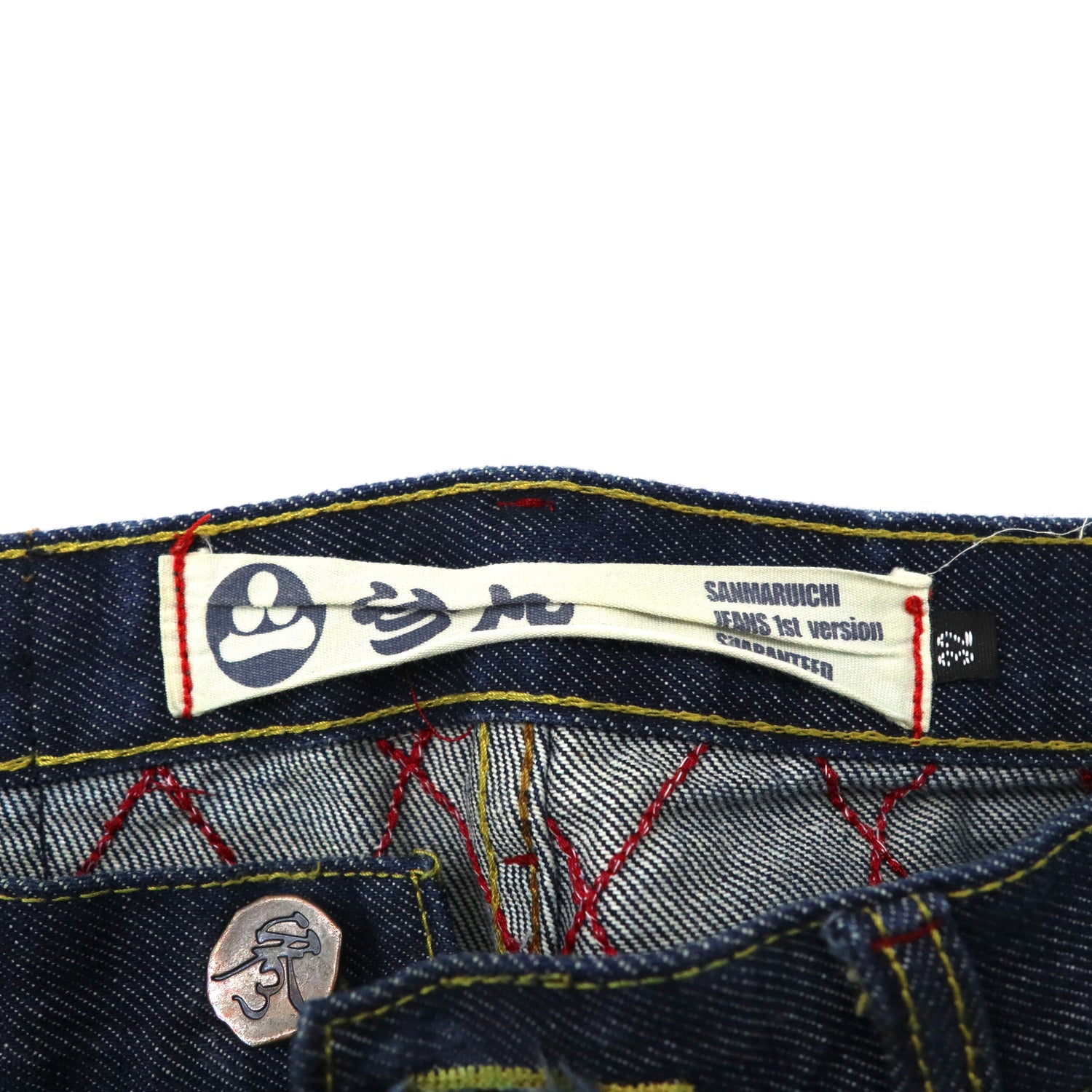 sanmaruichi　参丸一　パンツ　和柄　家紋　刺繍　サイズM