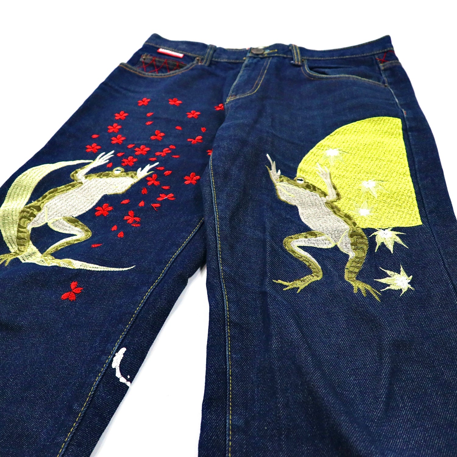 sanmaruichi　参丸一　パンツ　和柄　家紋　刺繍　サイズM