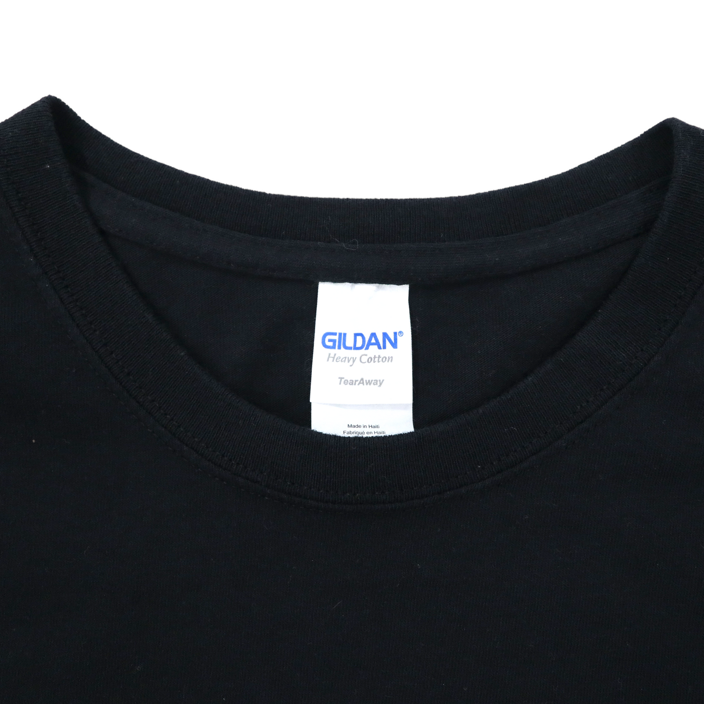 GILDAN ビッグサイズ プリントTシャツ 2XL ブラック コットン 両面プリント