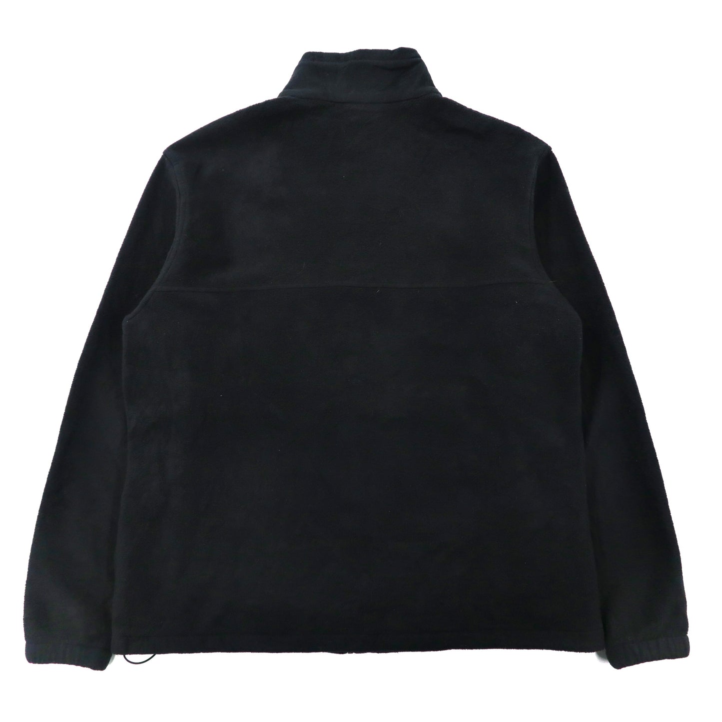 Columbia フルジップフリースジャケット XL ブラック ポリエステル ロゴ刺繍