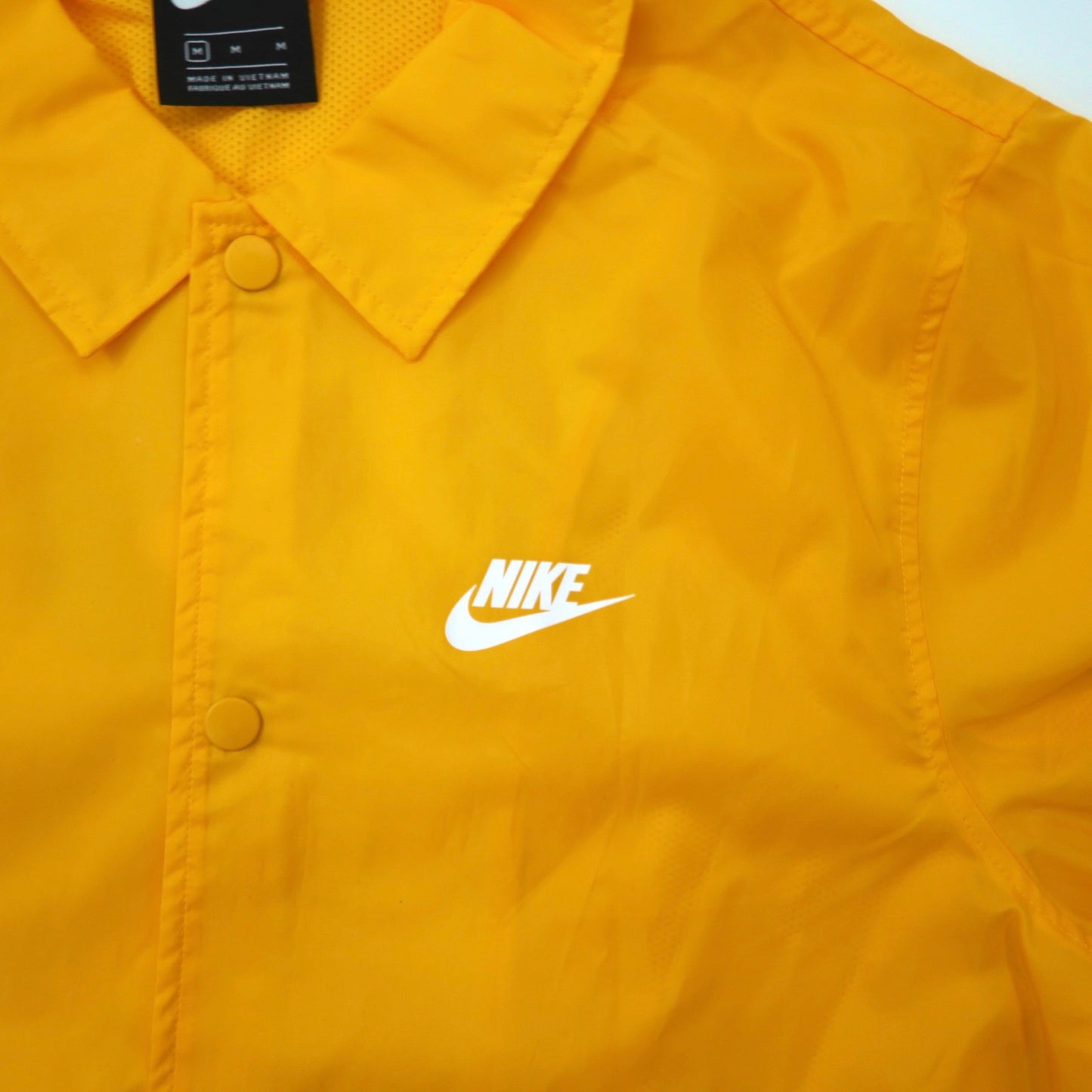 NIKE コーチジャケット M イエローJUST DO IT JDI WOVEN JACKET CJ4798-739