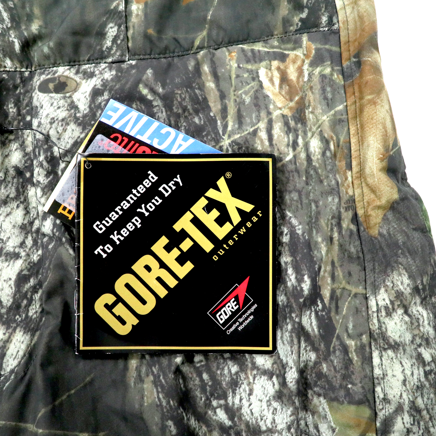 Browning Gore-Tex Overall L KHAKI Real Tree Camo Fund Nylon GORE