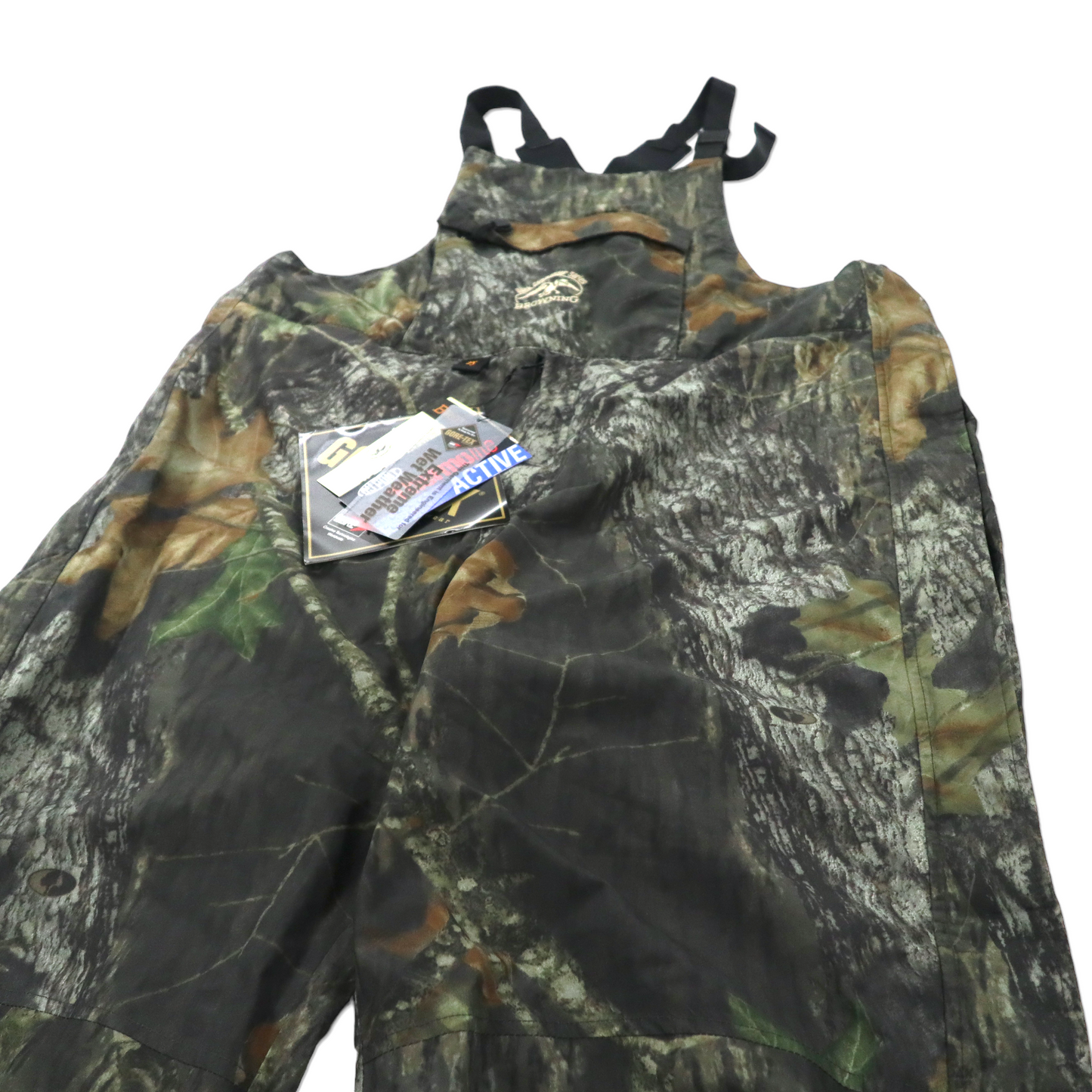 Browning Gore-Tex Overall L KHAKI Real Tree Camo Fund Nylon GORE