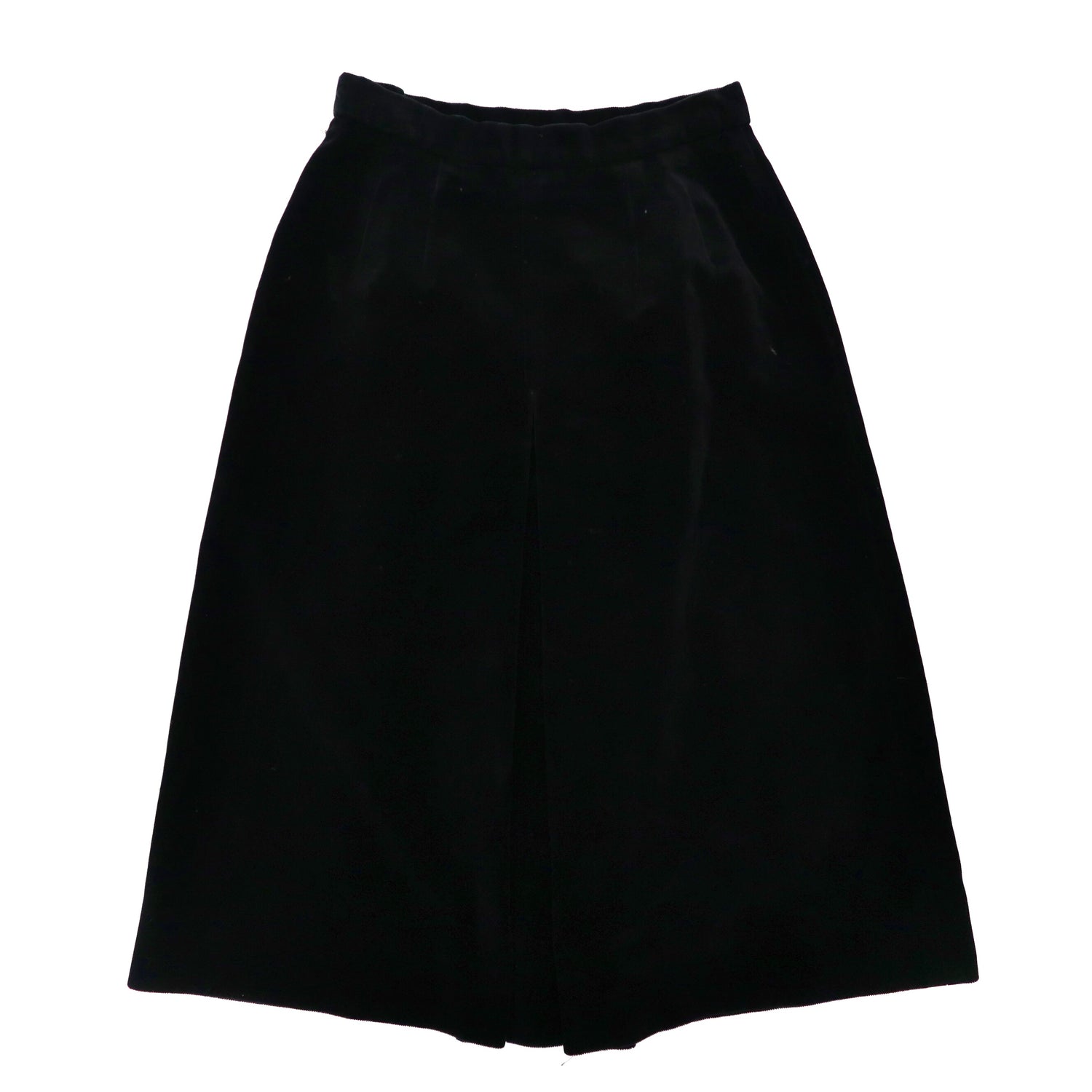 BURBERRYS VELOUR Flare skirt 7 Black Vintage Japan Made – 日本然リトテ