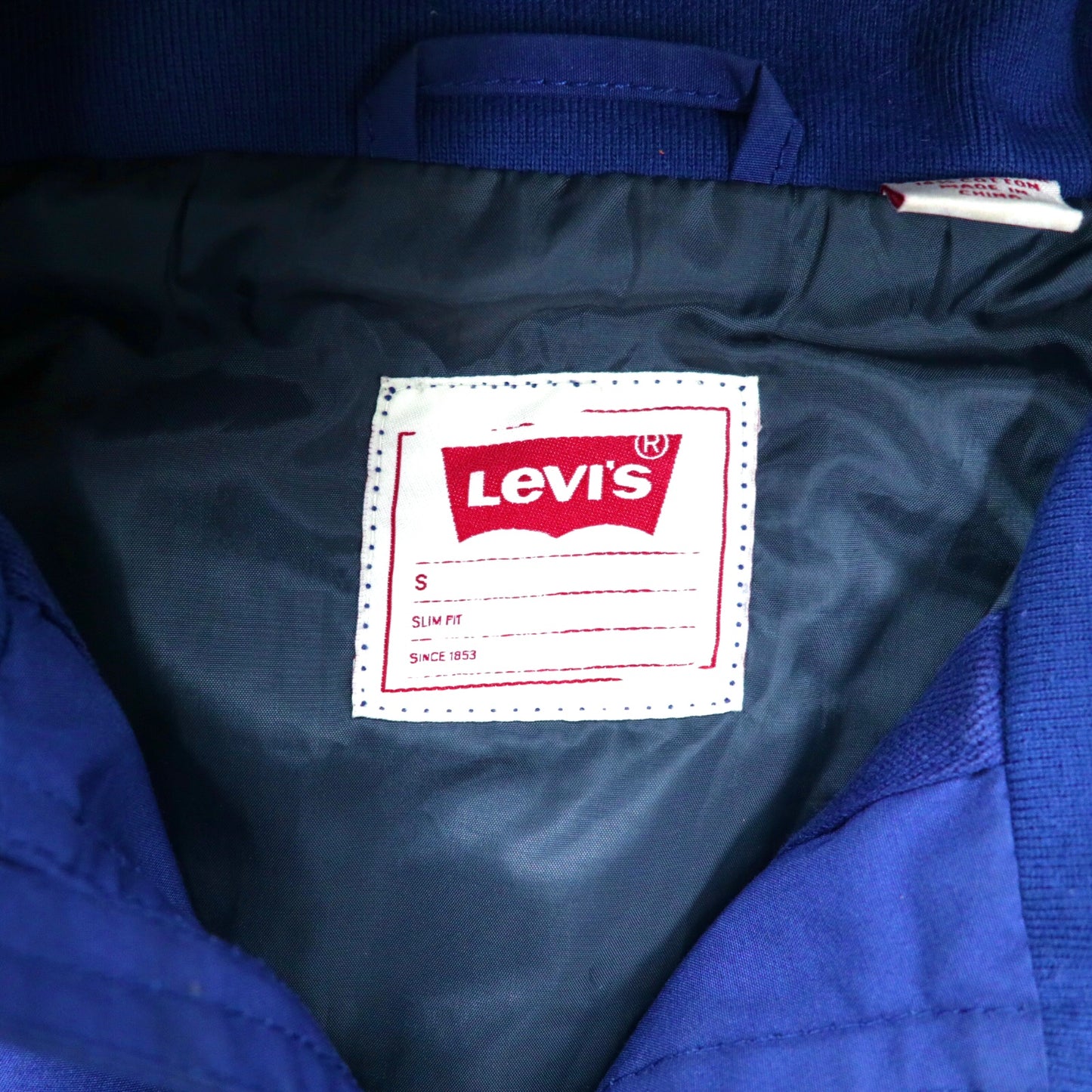 Levi's シェルジャケット S ネイビー ポリエステル