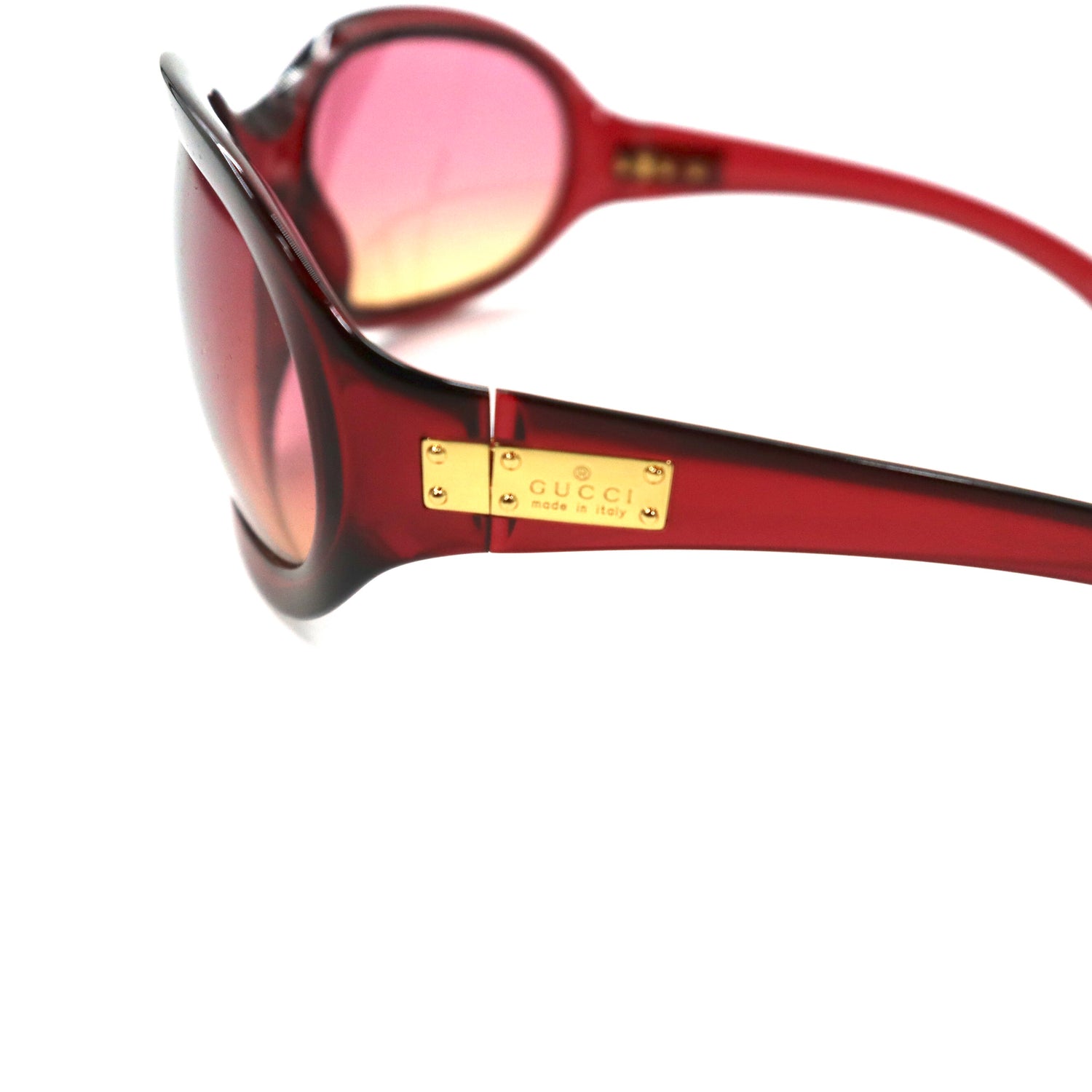 Gucci】 Butterfly Sunglasses ボルドー-