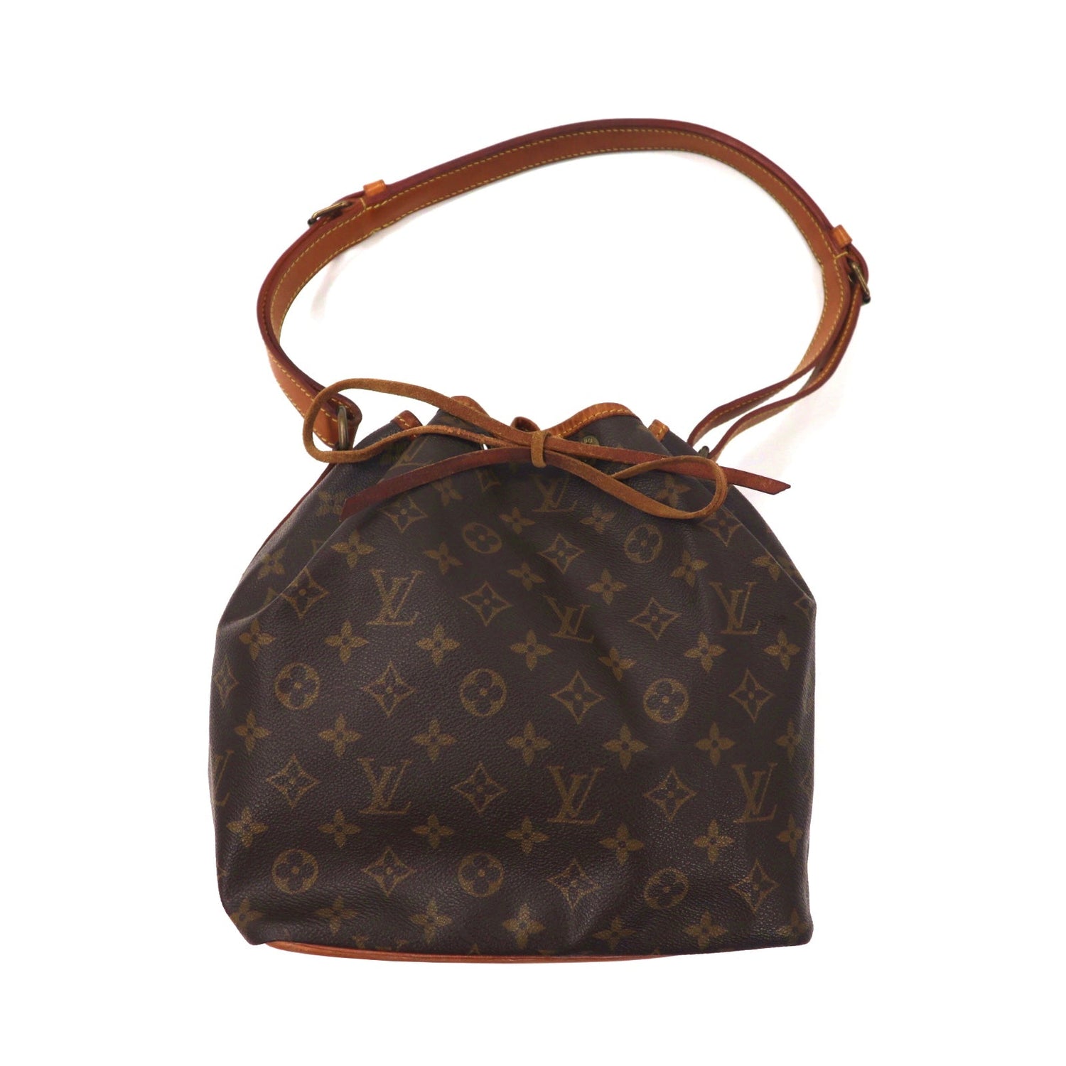 LOUIS VUITTON プチノエ M42226 モノグラム 巾着タイプ - ショルダーバッグ