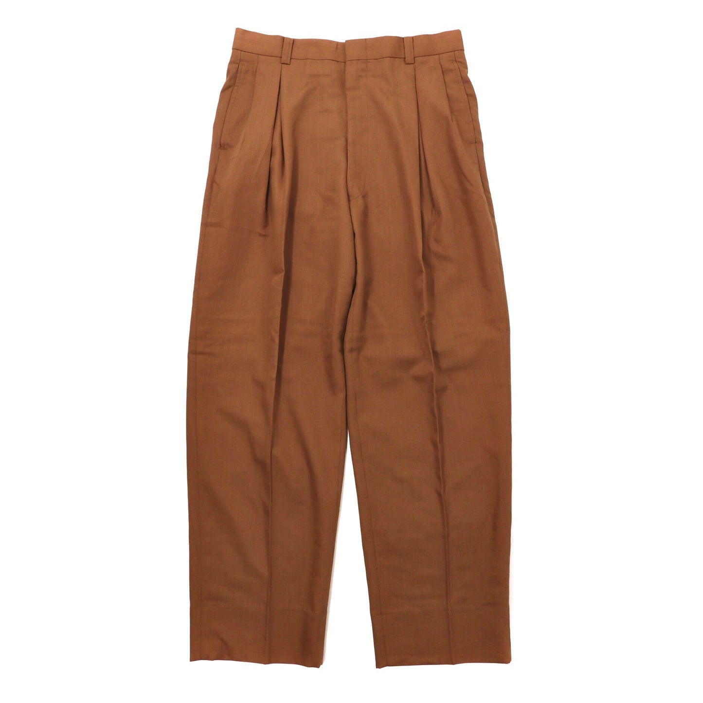 MEN'S PISPA 2 Taxlux Pants 82 Brown Wool Japan MADE – 日本然リトテ