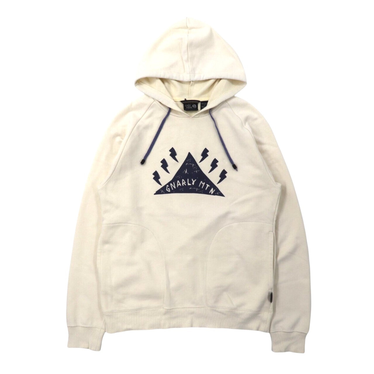 MOUNTAIN HARD WEAR パーカー S ホワイト コットン-MOUNTAIN HARD WEAR-古着